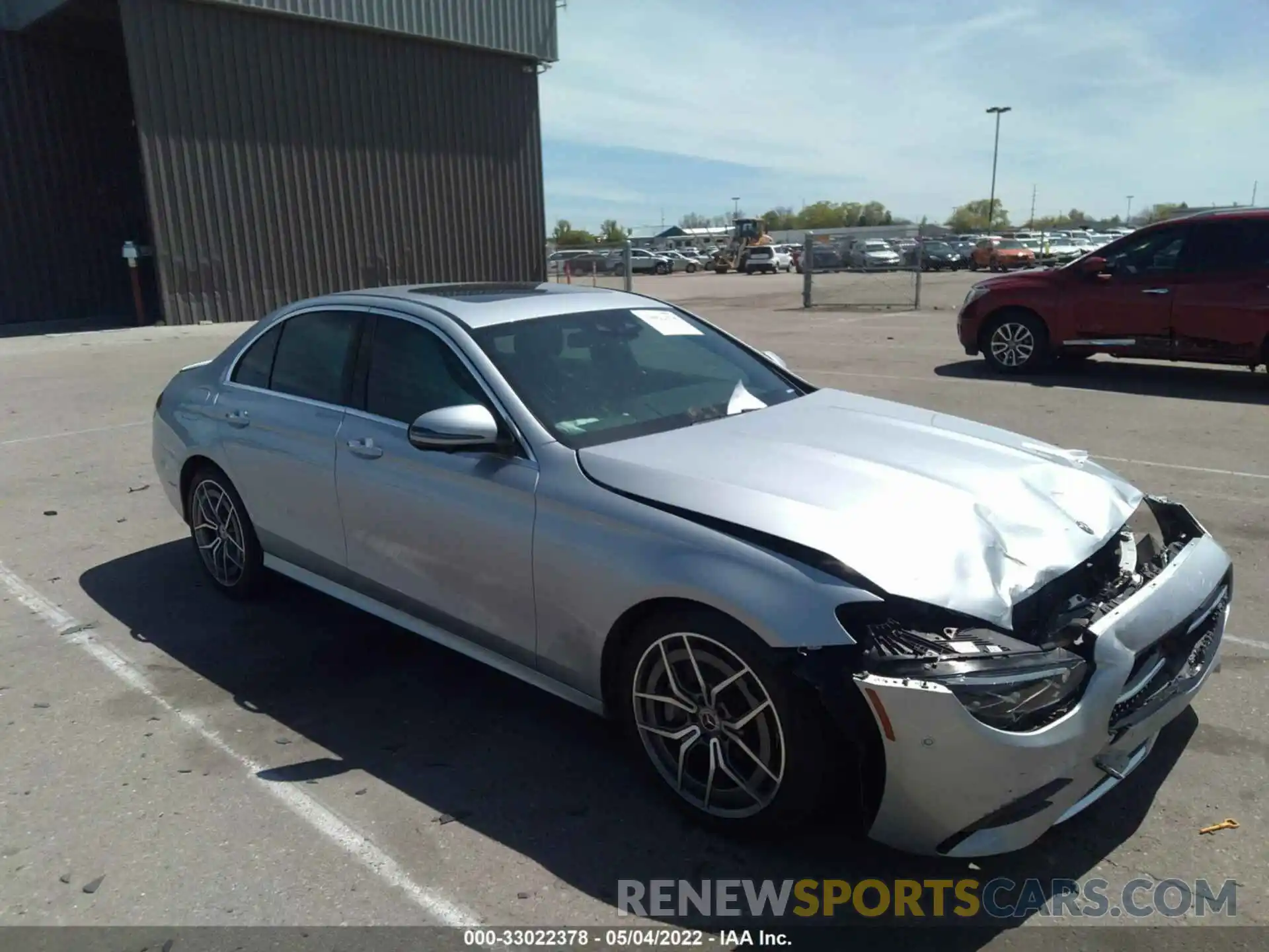 1 Photograph of a damaged car W1KZF8DB7MA920861 MERCEDES-BENZ E-CLASS 2021