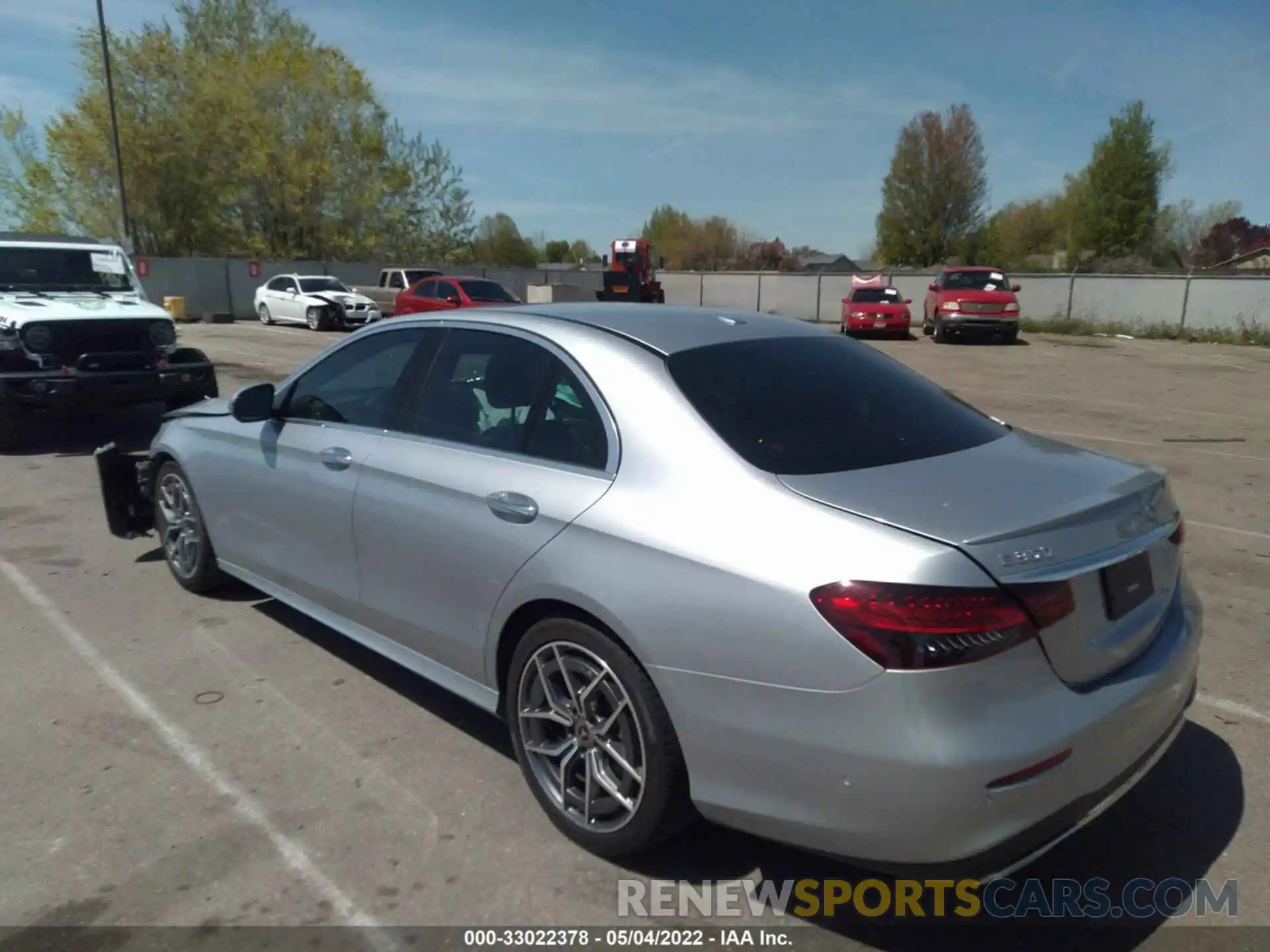 3 Photograph of a damaged car W1KZF8DB7MA920861 MERCEDES-BENZ E-CLASS 2021