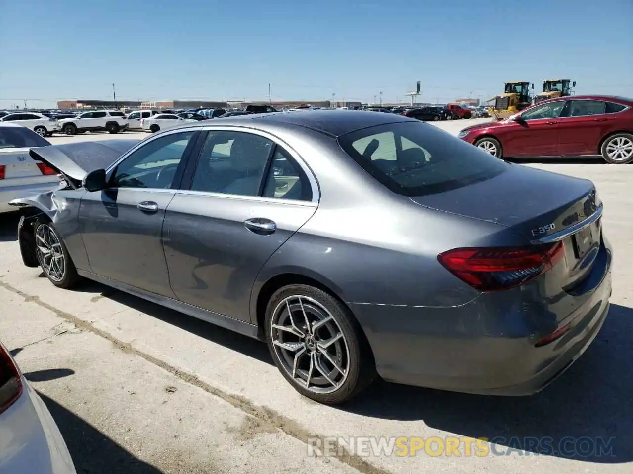 2 Photograph of a damaged car W1KZF8DB7MA922898 MERCEDES-BENZ E-CLASS 2021