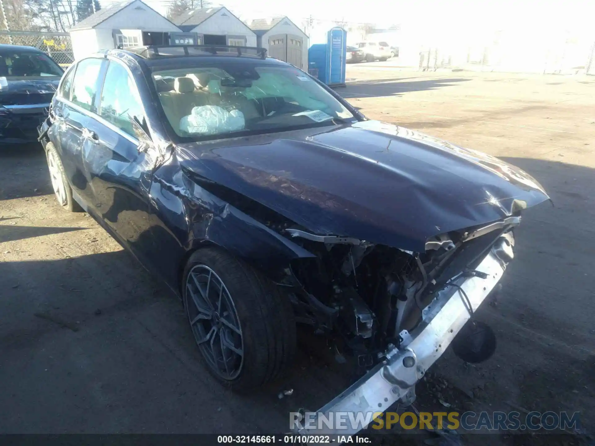 1 Photograph of a damaged car W1KZF8DB7MA938471 MERCEDES-BENZ E-CLASS 2021