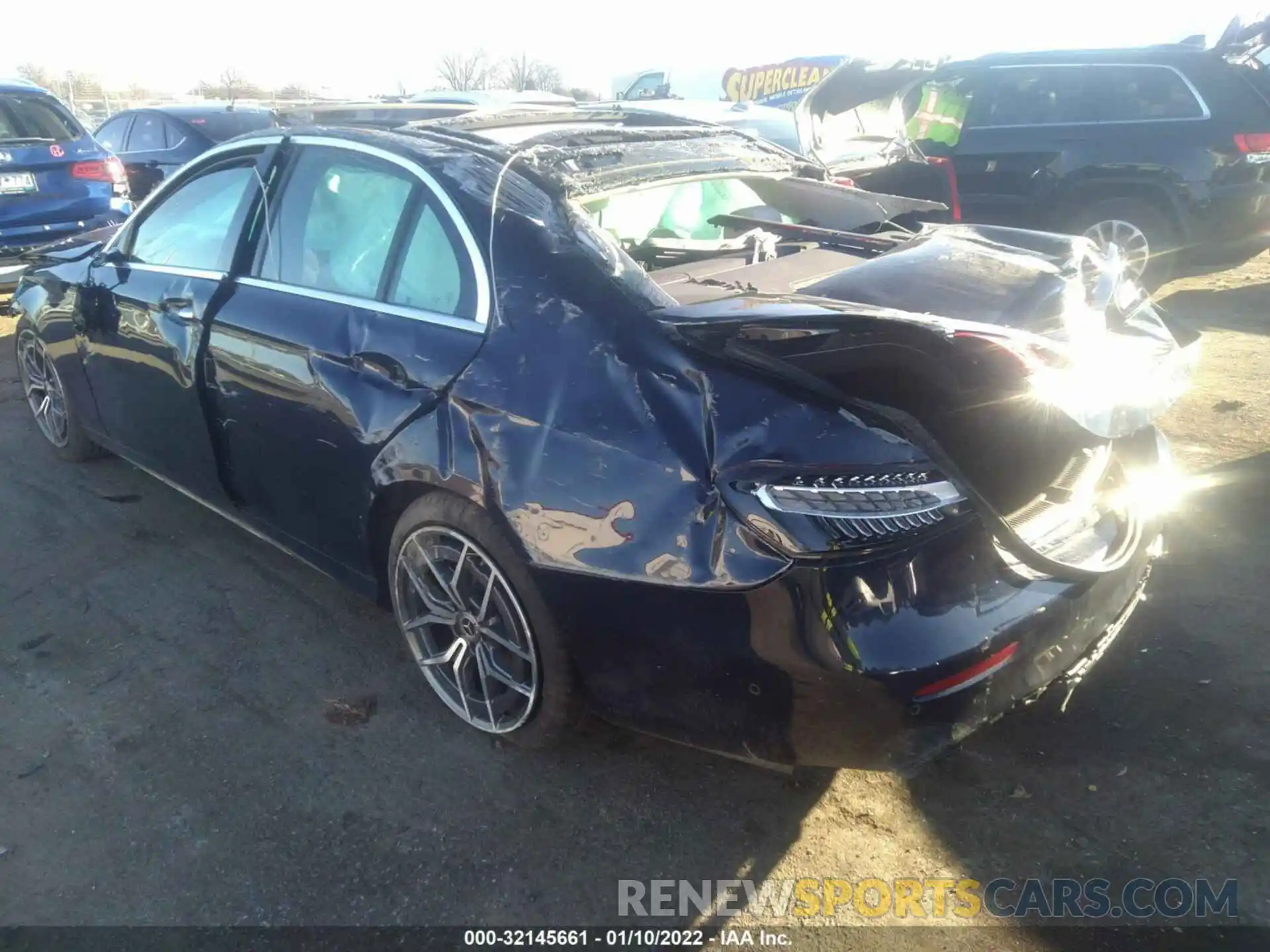 3 Photograph of a damaged car W1KZF8DB7MA938471 MERCEDES-BENZ E-CLASS 2021