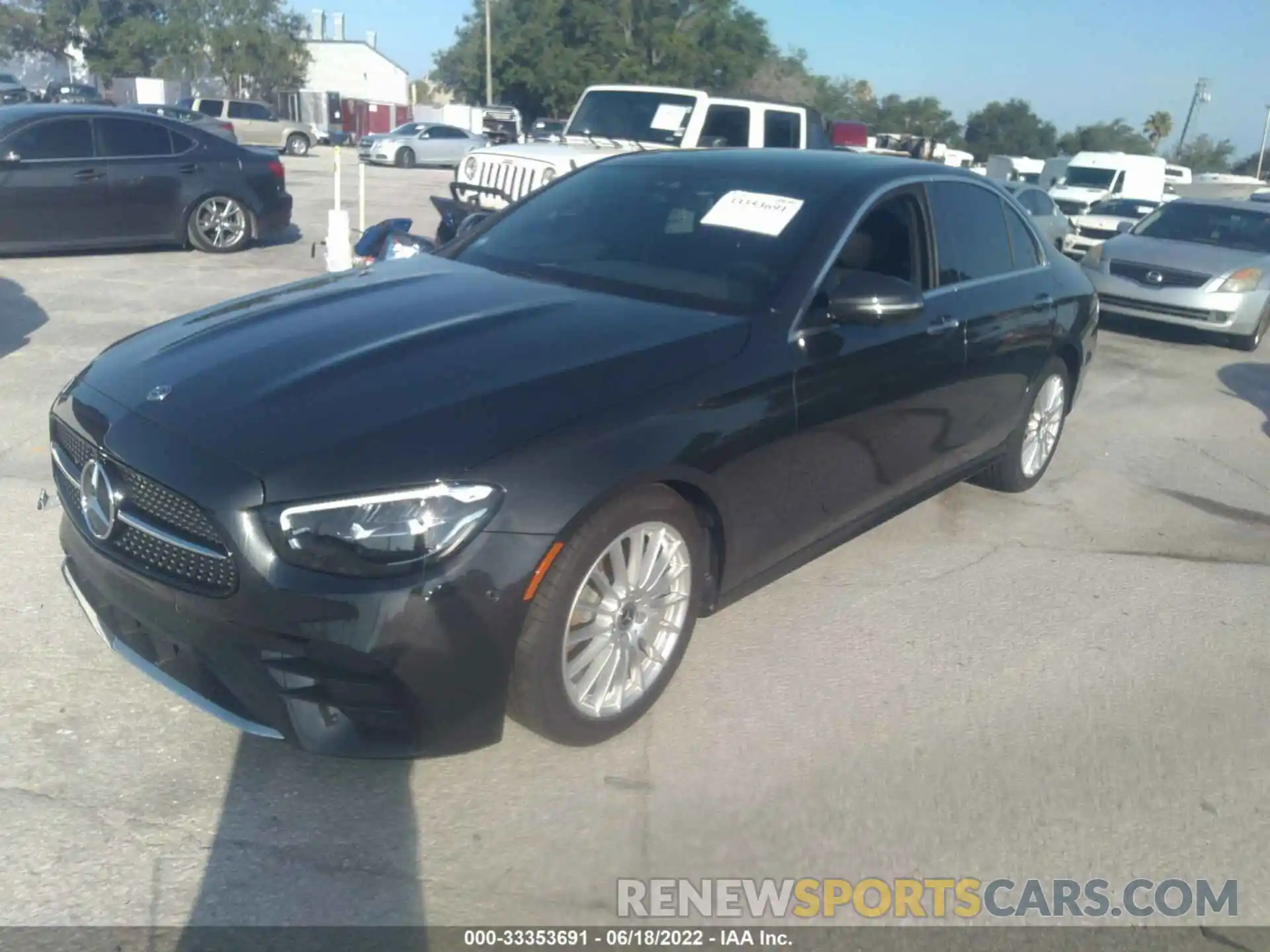 2 Photograph of a damaged car W1KZF8DB8MA906211 MERCEDES-BENZ E-CLASS 2021