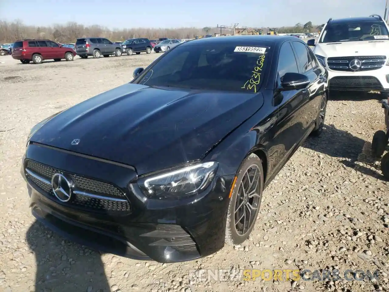 2 Photograph of a damaged car W1KZF8DB8MA921579 MERCEDES-BENZ E-CLASS 2021