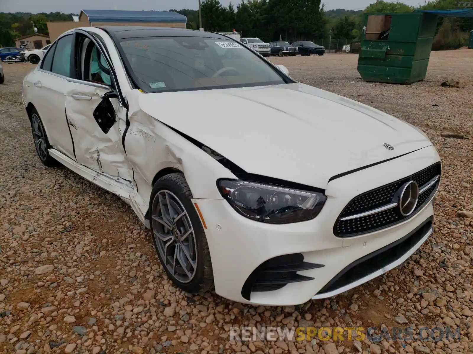 1 Photograph of a damaged car W1KZF8DB9MA865491 MERCEDES-BENZ E-CLASS 2021