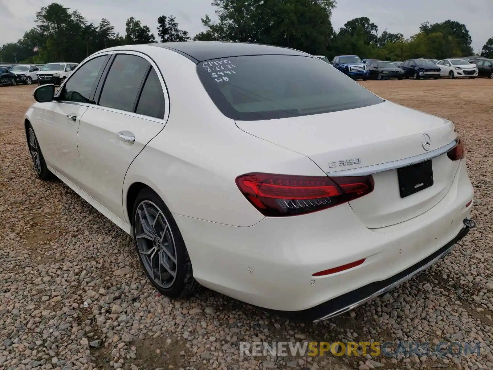 3 Photograph of a damaged car W1KZF8DB9MA865491 MERCEDES-BENZ E-CLASS 2021