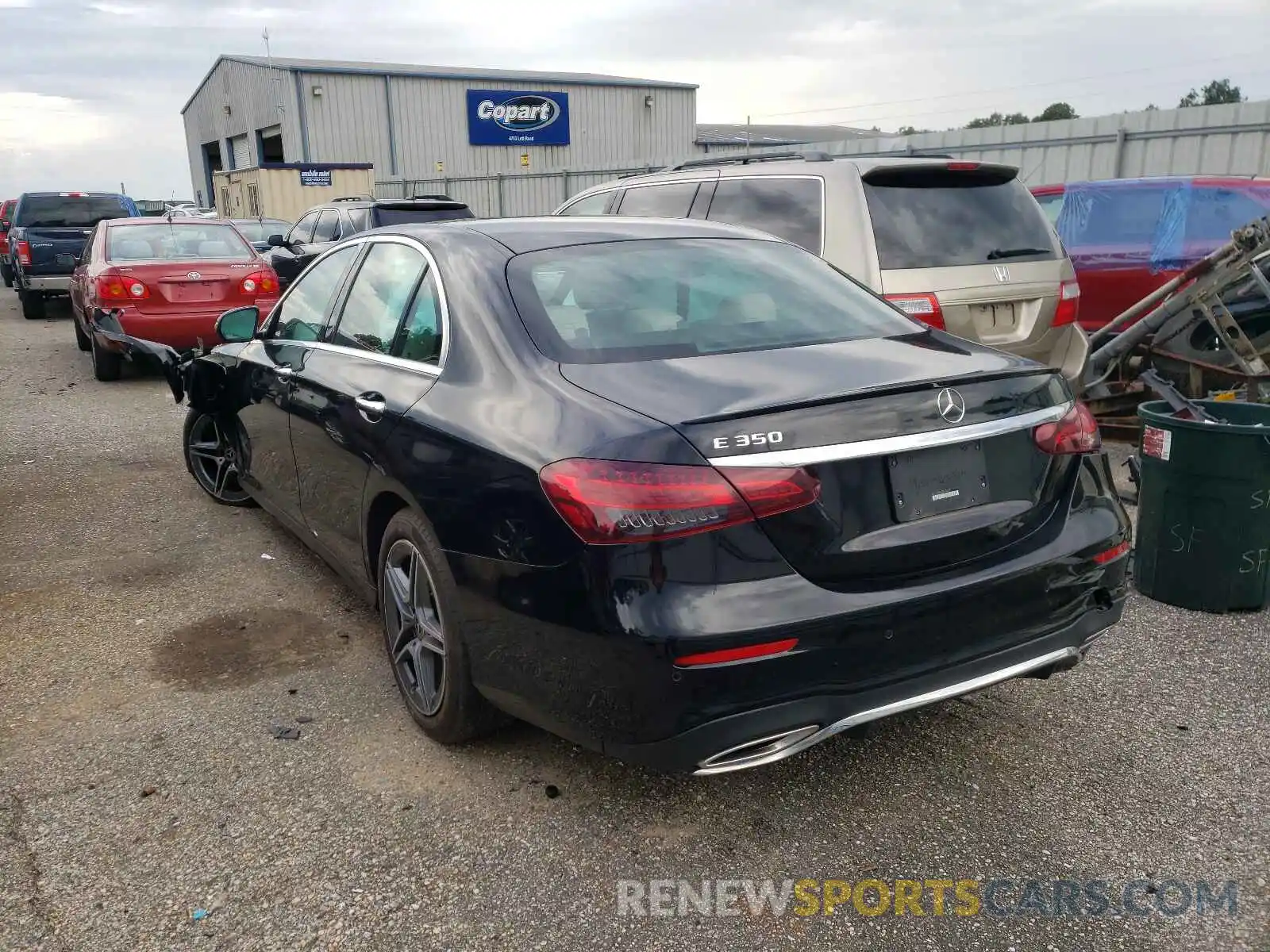 3 Photograph of a damaged car W1KZF8DB9MA908498 MERCEDES-BENZ E-CLASS 2021