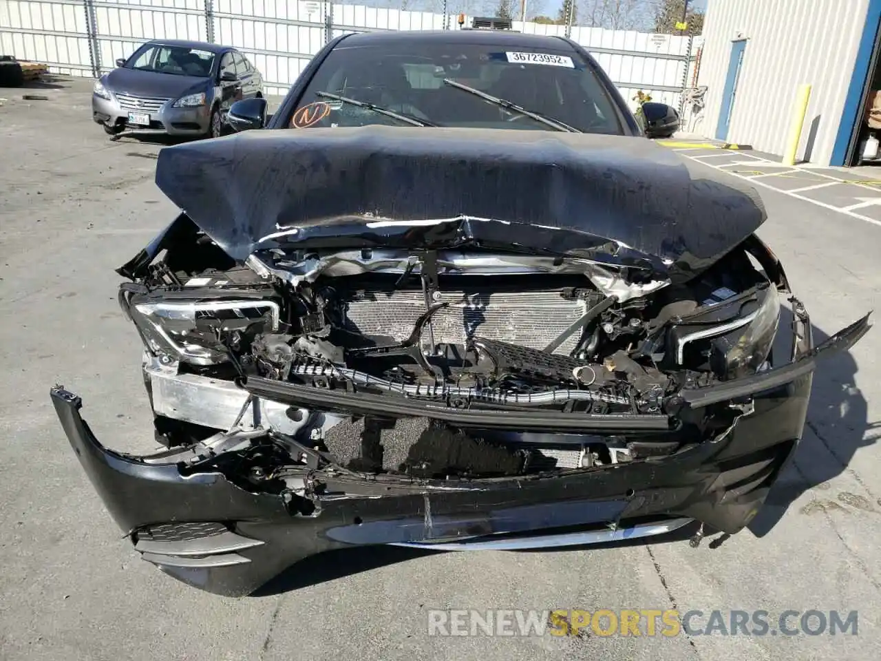 9 Photograph of a damaged car W1KZF8DB9MA960679 MERCEDES-BENZ E-CLASS 2021