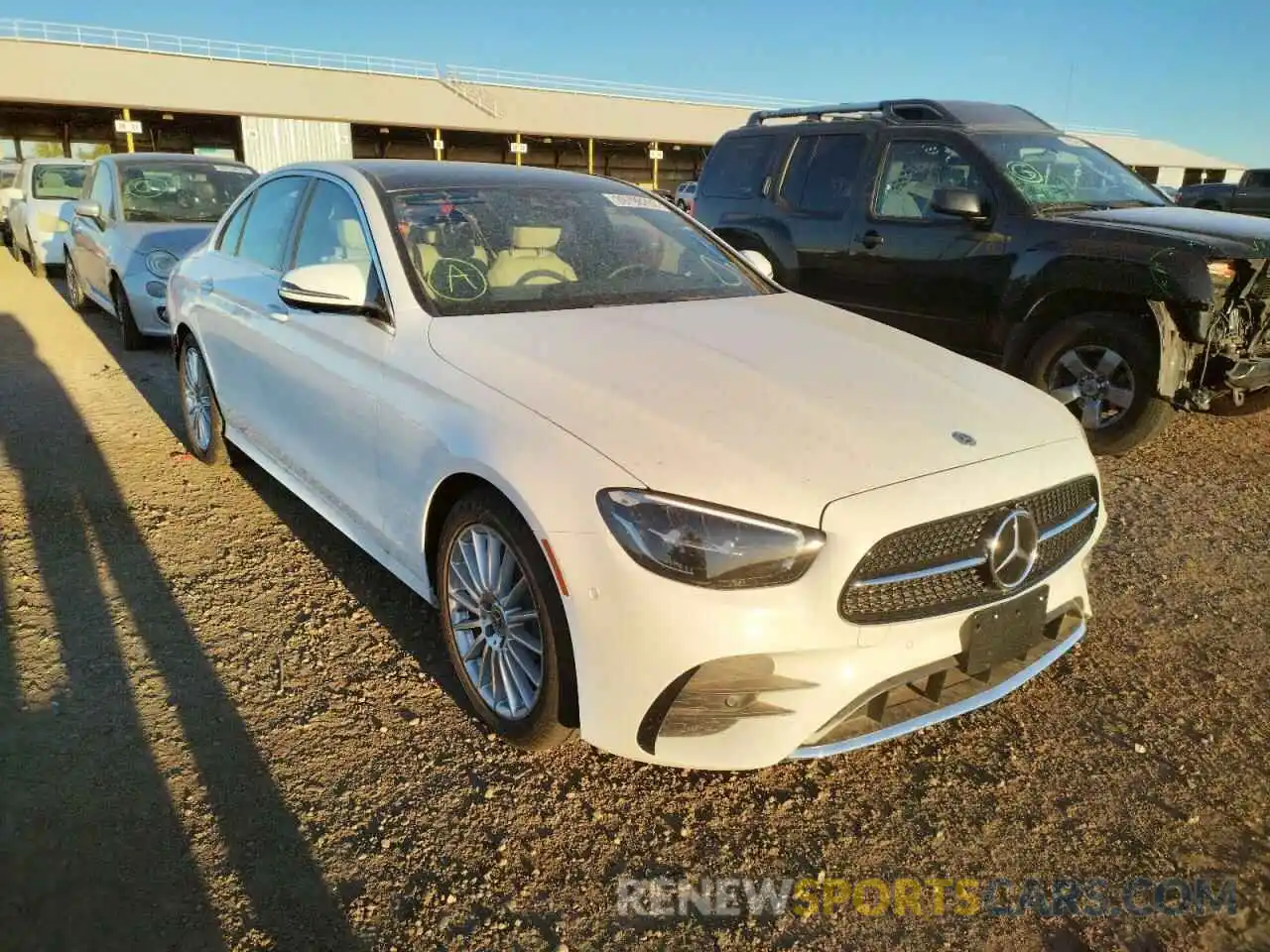 1 Photograph of a damaged car W1KZF8DB9MA969771 MERCEDES-BENZ E-CLASS 2021