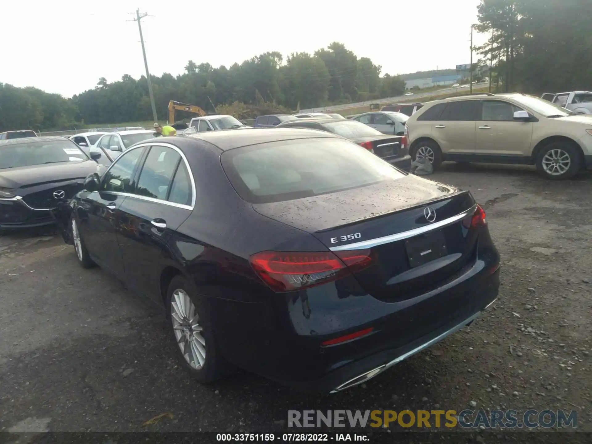 3 Photograph of a damaged car W1KZF8DBXMA909790 MERCEDES-BENZ E-CLASS 2021