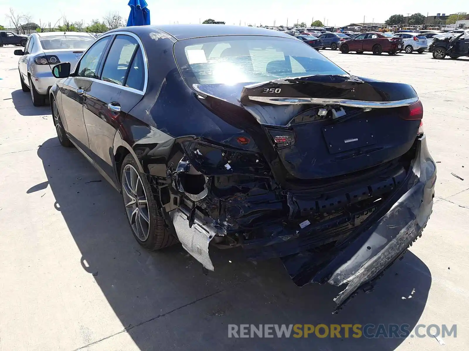 3 Photograph of a damaged car W1KZF8DBXMA921079 MERCEDES-BENZ E-CLASS 2021