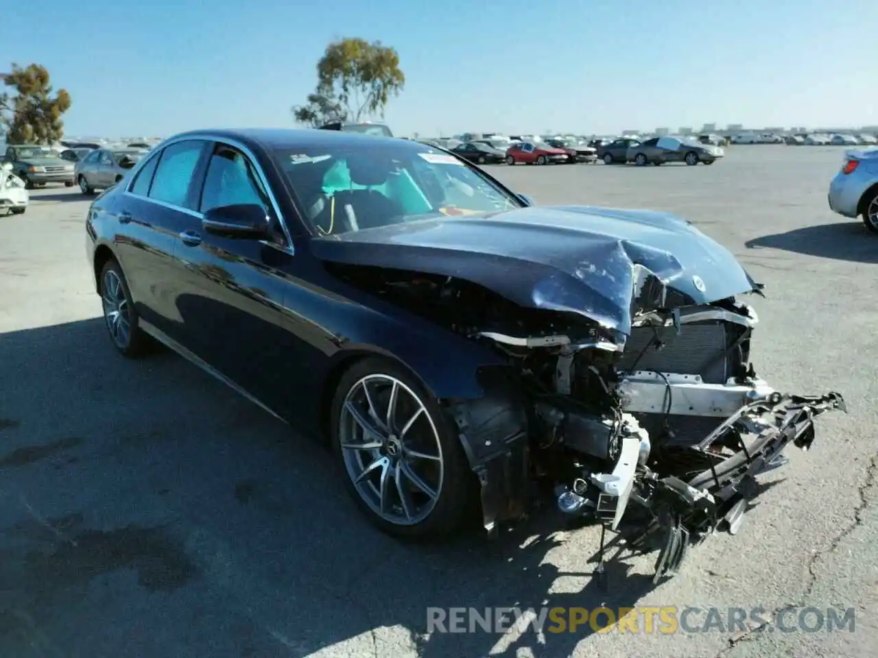 1 Photograph of a damaged car W1KZF8DBXMA971965 MERCEDES-BENZ E-CLASS 2021