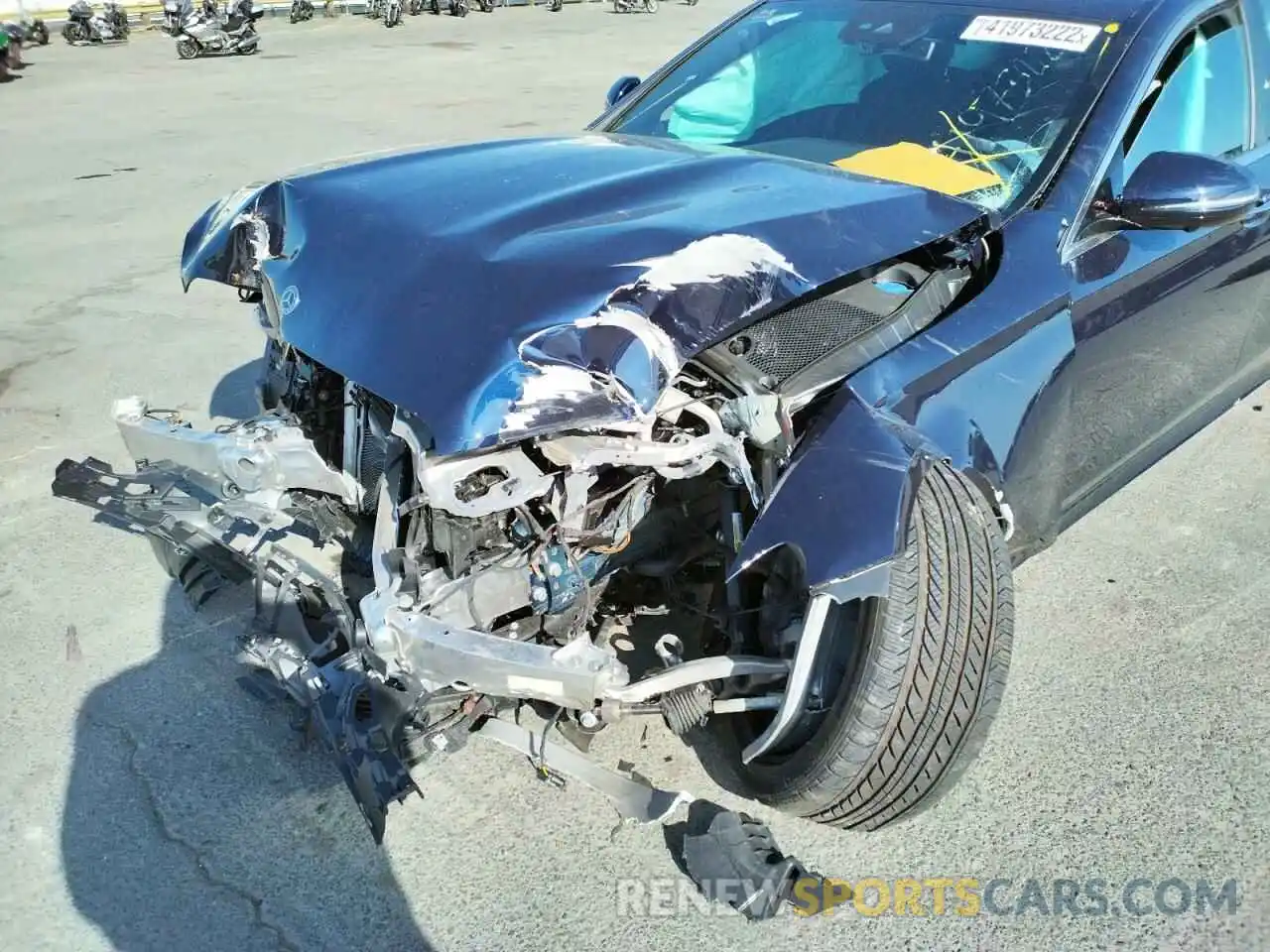 9 Photograph of a damaged car W1KZF8DBXMA971965 MERCEDES-BENZ E-CLASS 2021