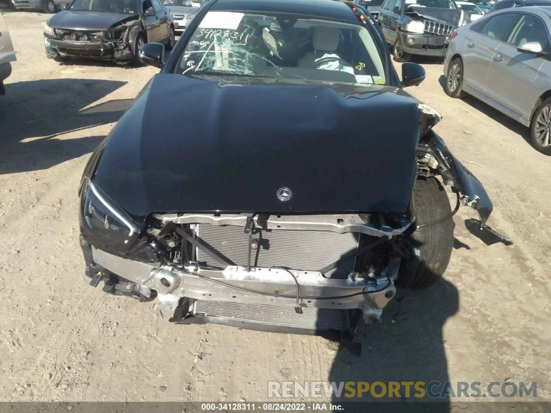 6 Photograph of a damaged car W1KZF8EB0MA886566 MERCEDES-BENZ E-CLASS 2021