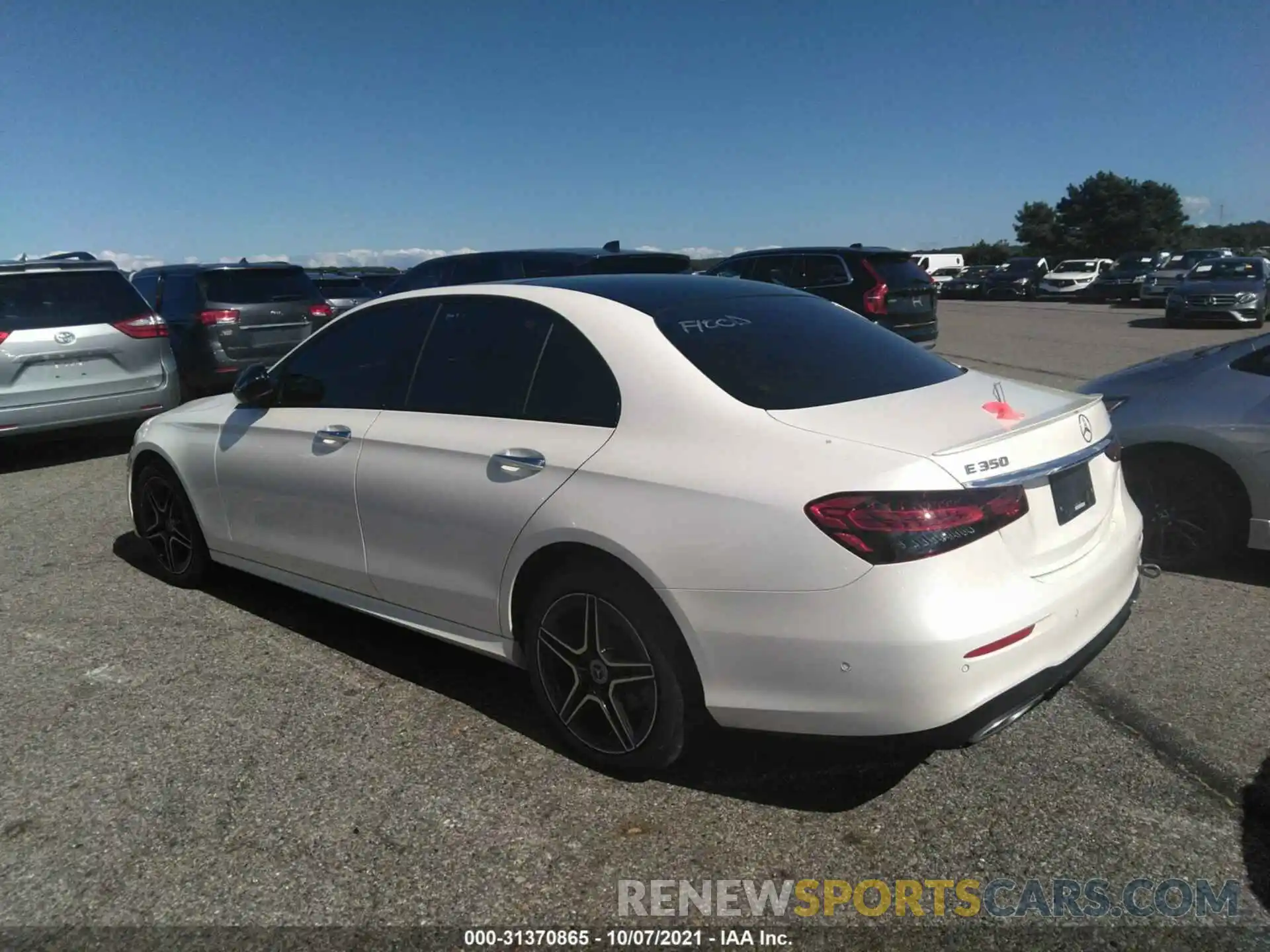 3 Photograph of a damaged car W1KZF8EB0MA906962 MERCEDES-BENZ E-CLASS 2021