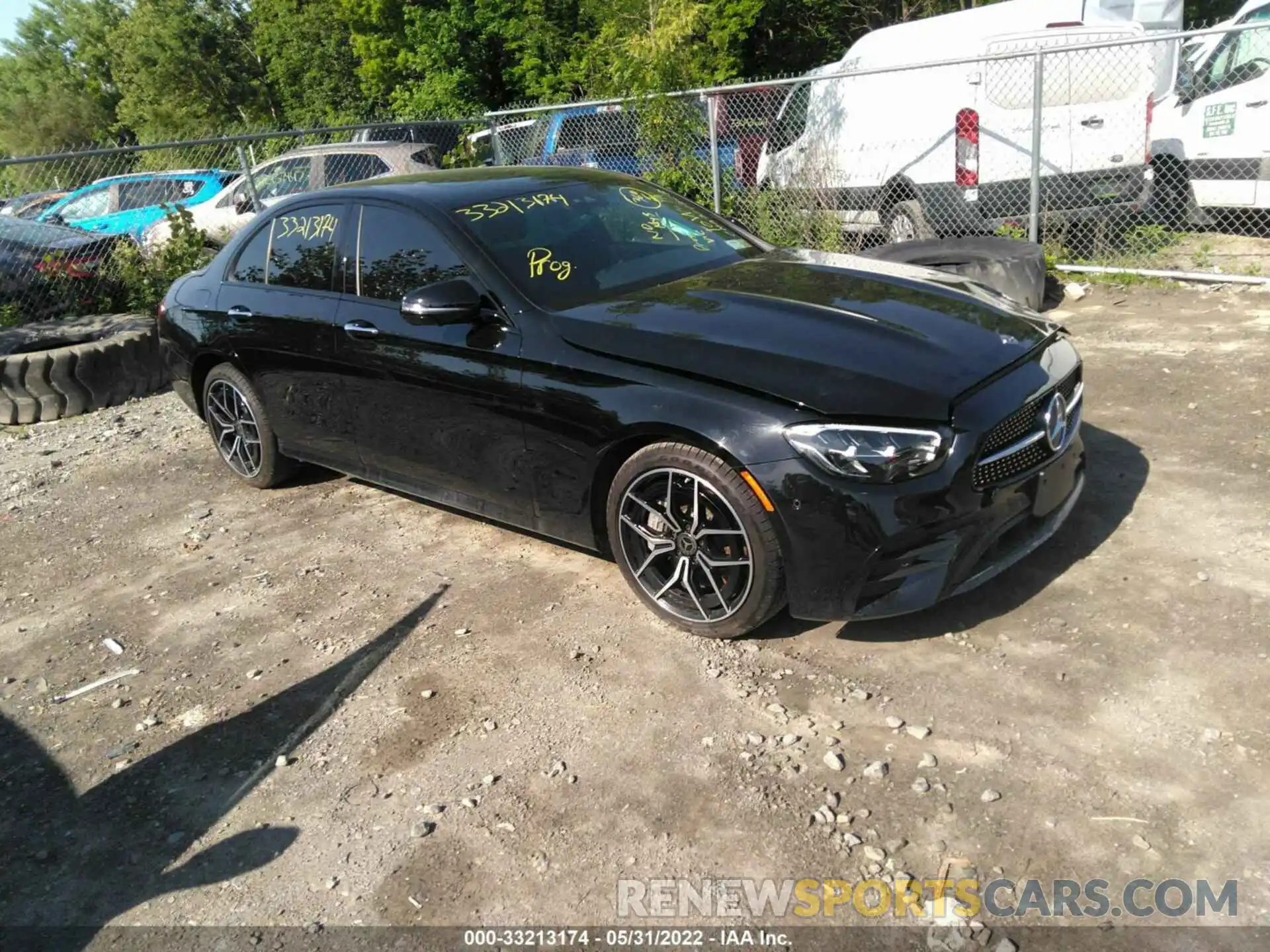 1 Photograph of a damaged car W1KZF8EB0MA929707 MERCEDES-BENZ E-CLASS 2021