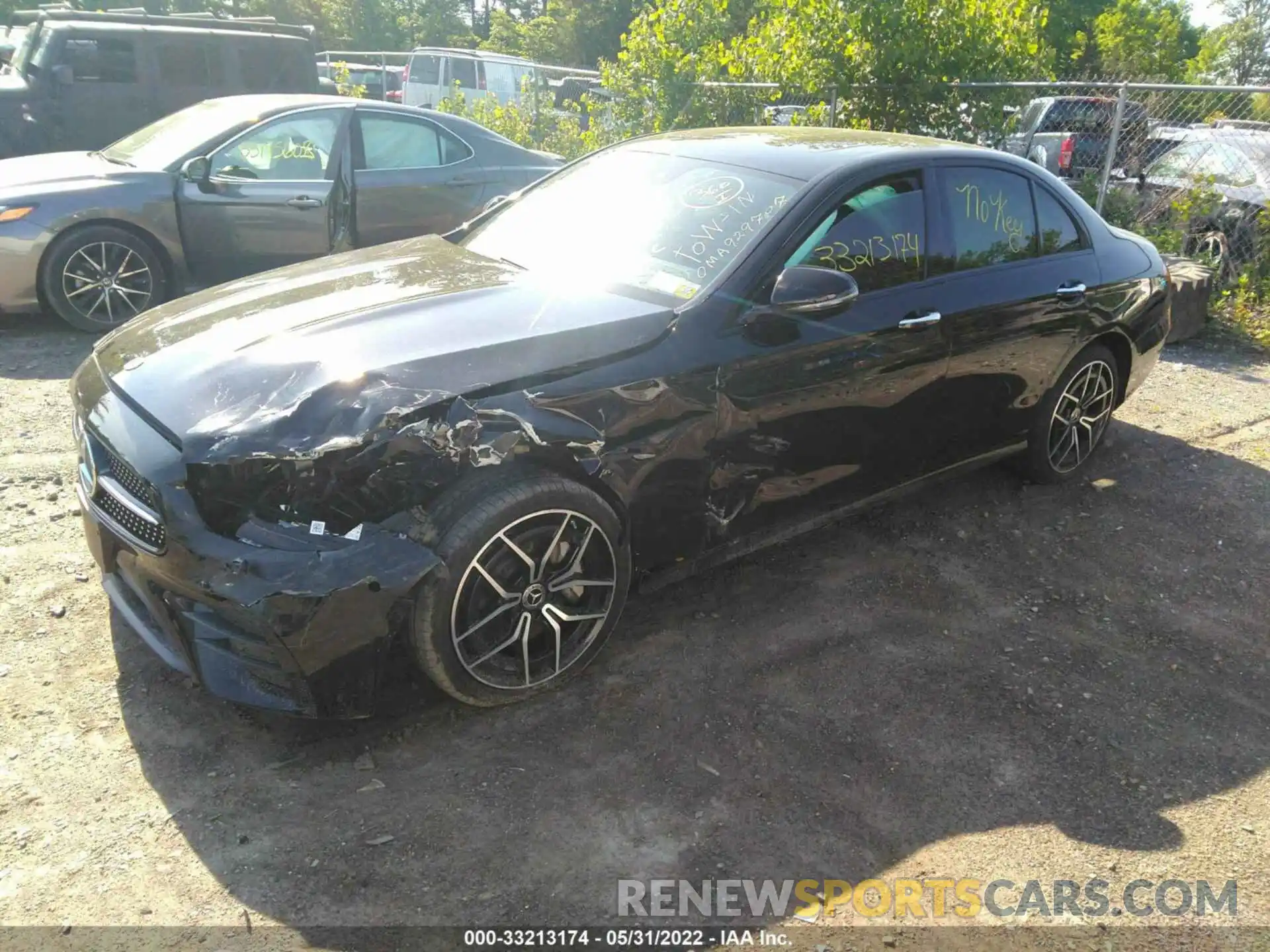 2 Photograph of a damaged car W1KZF8EB0MA929707 MERCEDES-BENZ E-CLASS 2021