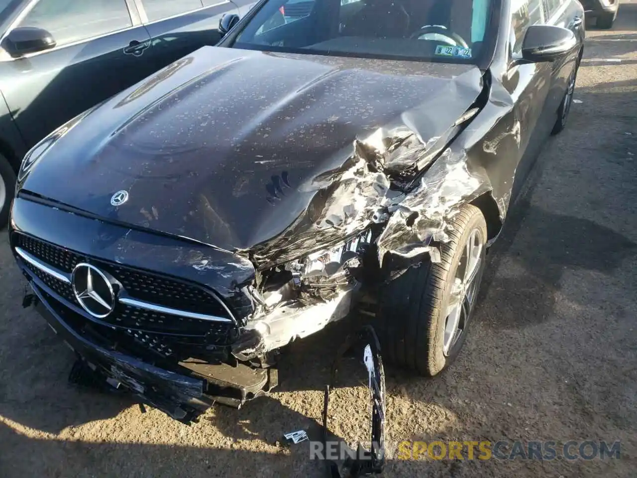 9 Photograph of a damaged car W1KZF8EB2MA873673 MERCEDES-BENZ E-CLASS 2021