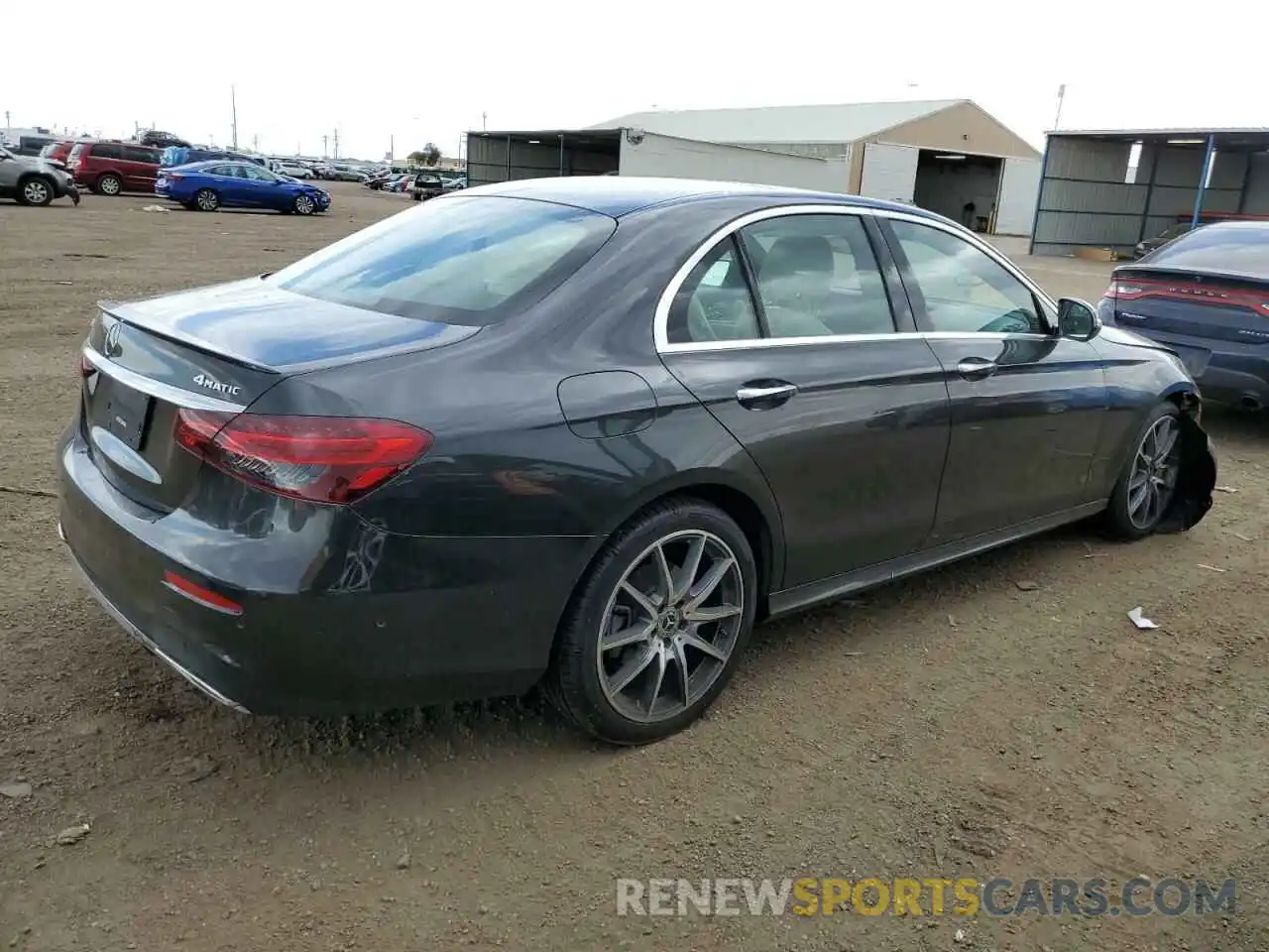 4 Photograph of a damaged car W1KZF8EB2MA902413 MERCEDES-BENZ E-CLASS 2021