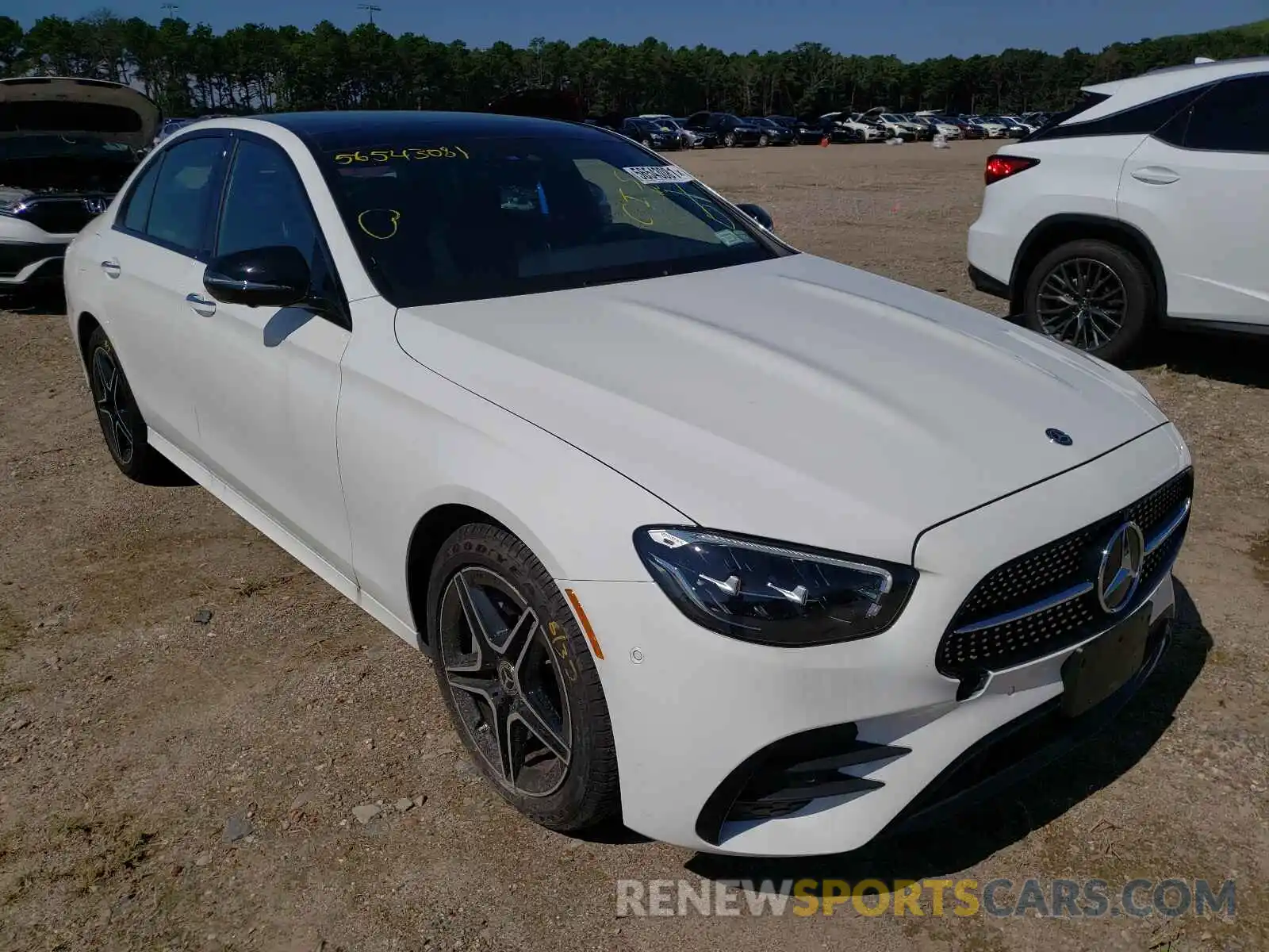 1 Photograph of a damaged car W1KZF8EB2MA947724 MERCEDES-BENZ E-CLASS 2021