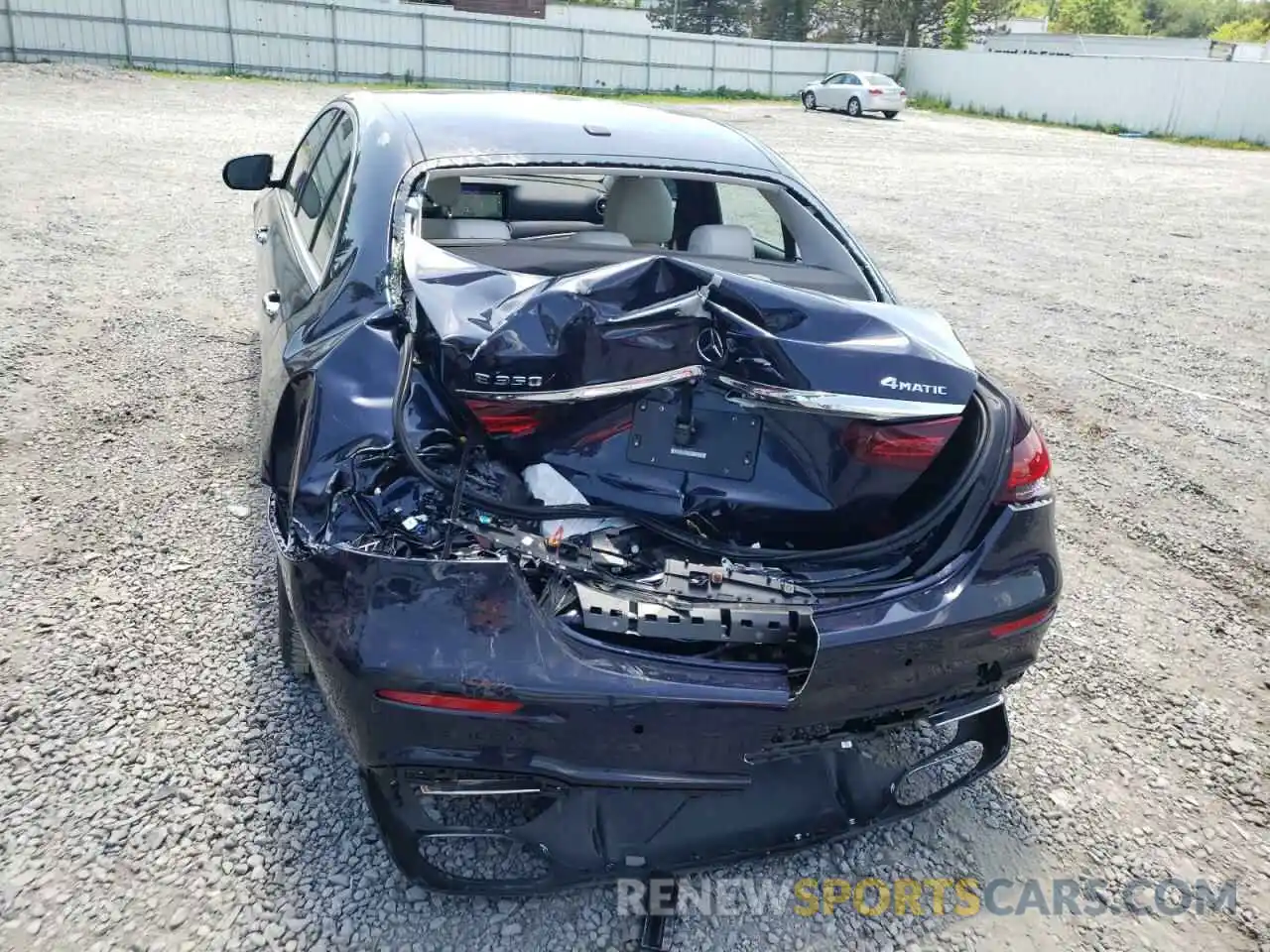 9 Photograph of a damaged car W1KZF8EB2MA999337 MERCEDES-BENZ E-CLASS 2021