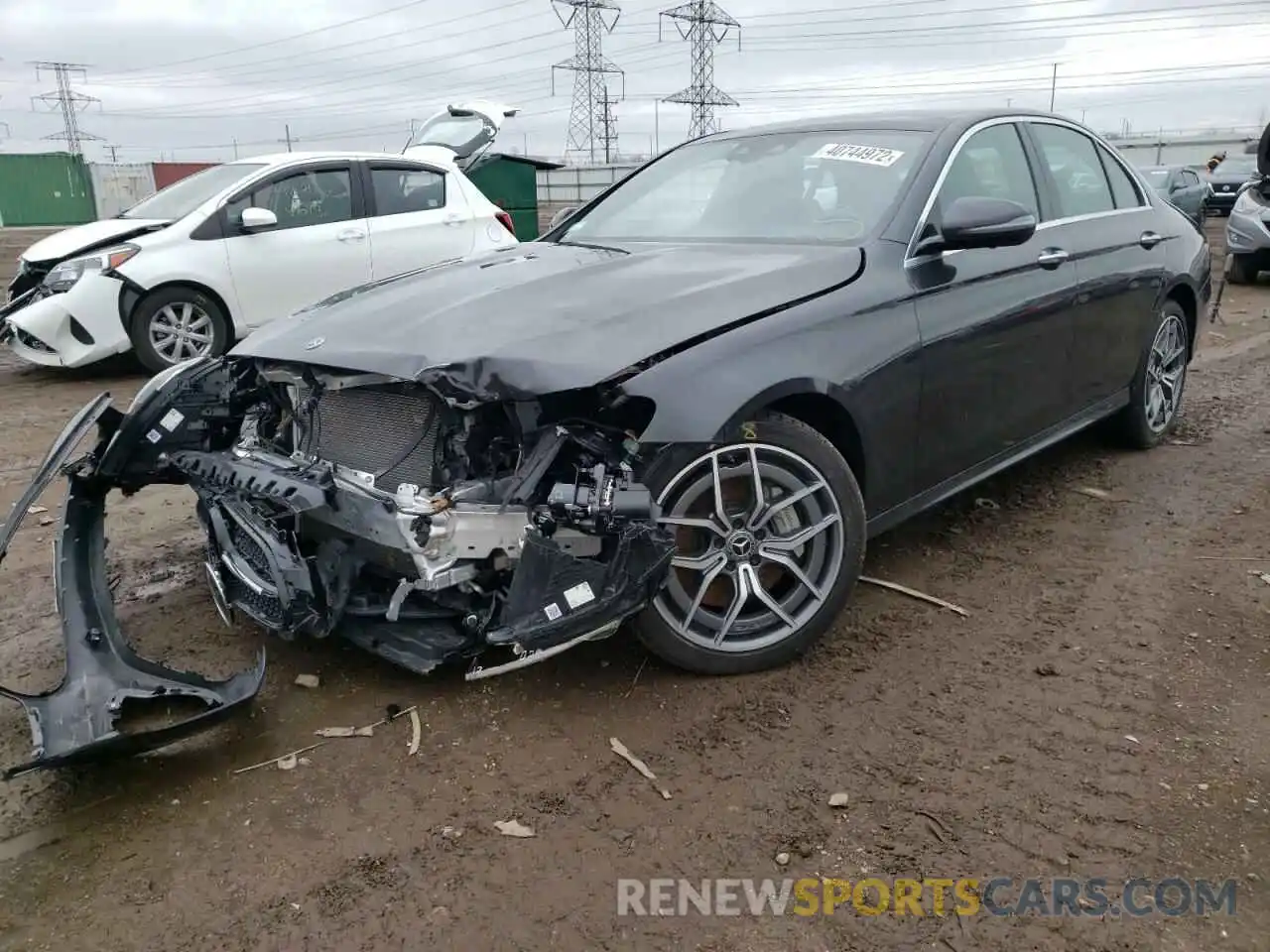 2 Photograph of a damaged car W1KZF8EB4MA960149 MERCEDES-BENZ E-CLASS 2021