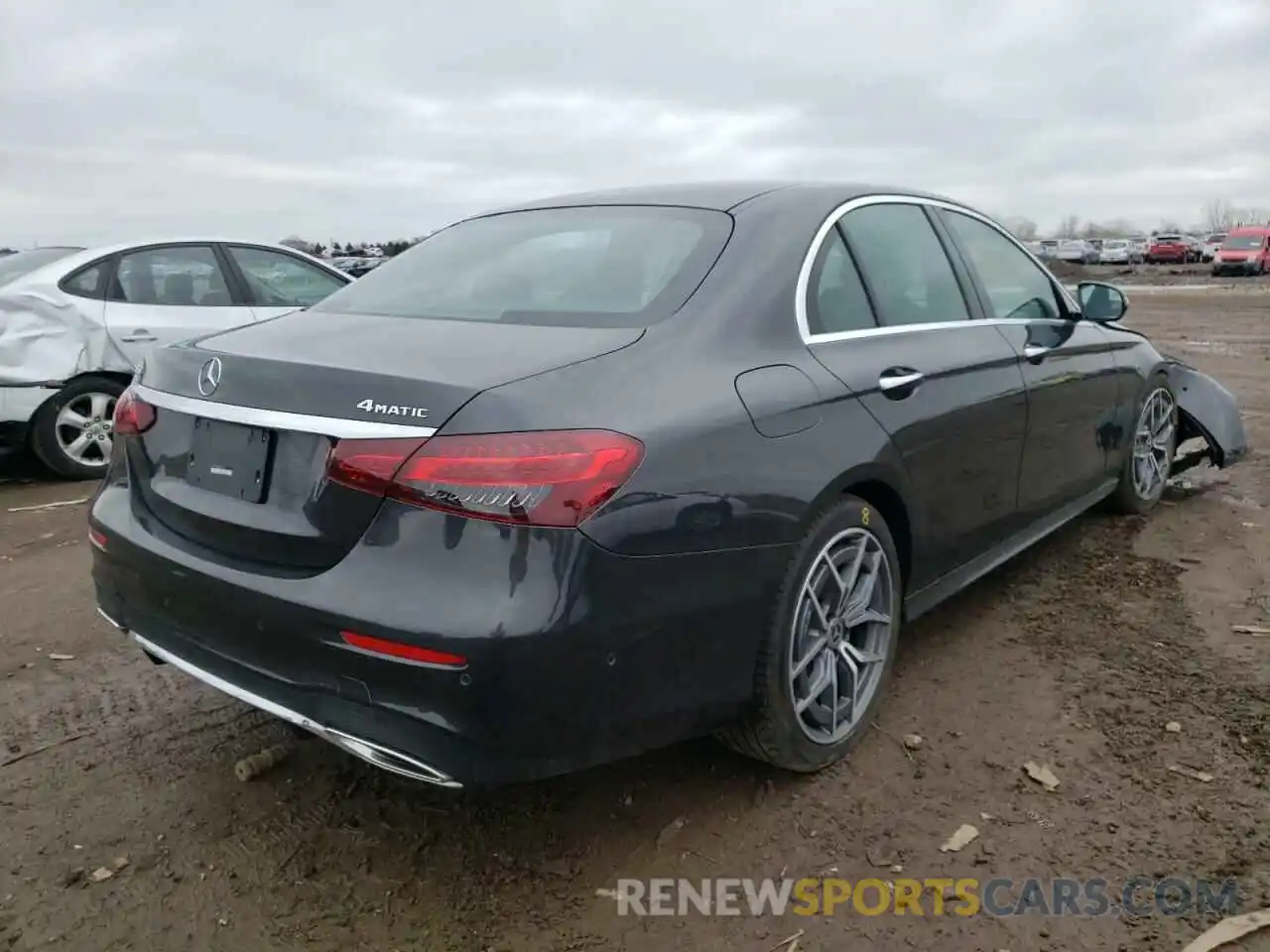 4 Photograph of a damaged car W1KZF8EB4MA960149 MERCEDES-BENZ E-CLASS 2021