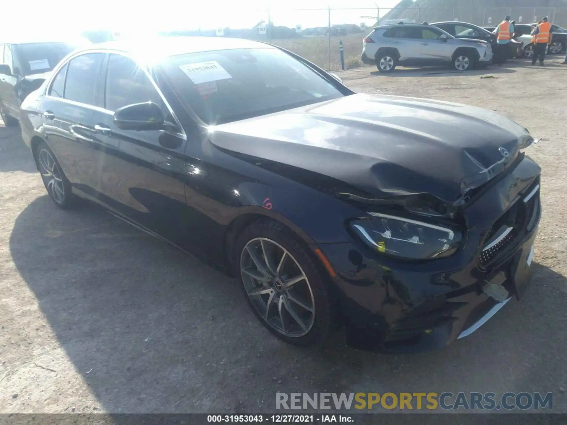 1 Photograph of a damaged car W1KZF8EB5MA904625 MERCEDES-BENZ E-CLASS 2021