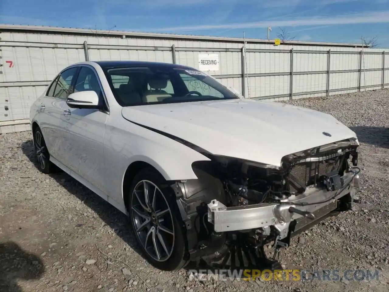 1 Photograph of a damaged car W1KZF8EB5MA963190 MERCEDES-BENZ E-CLASS 2021