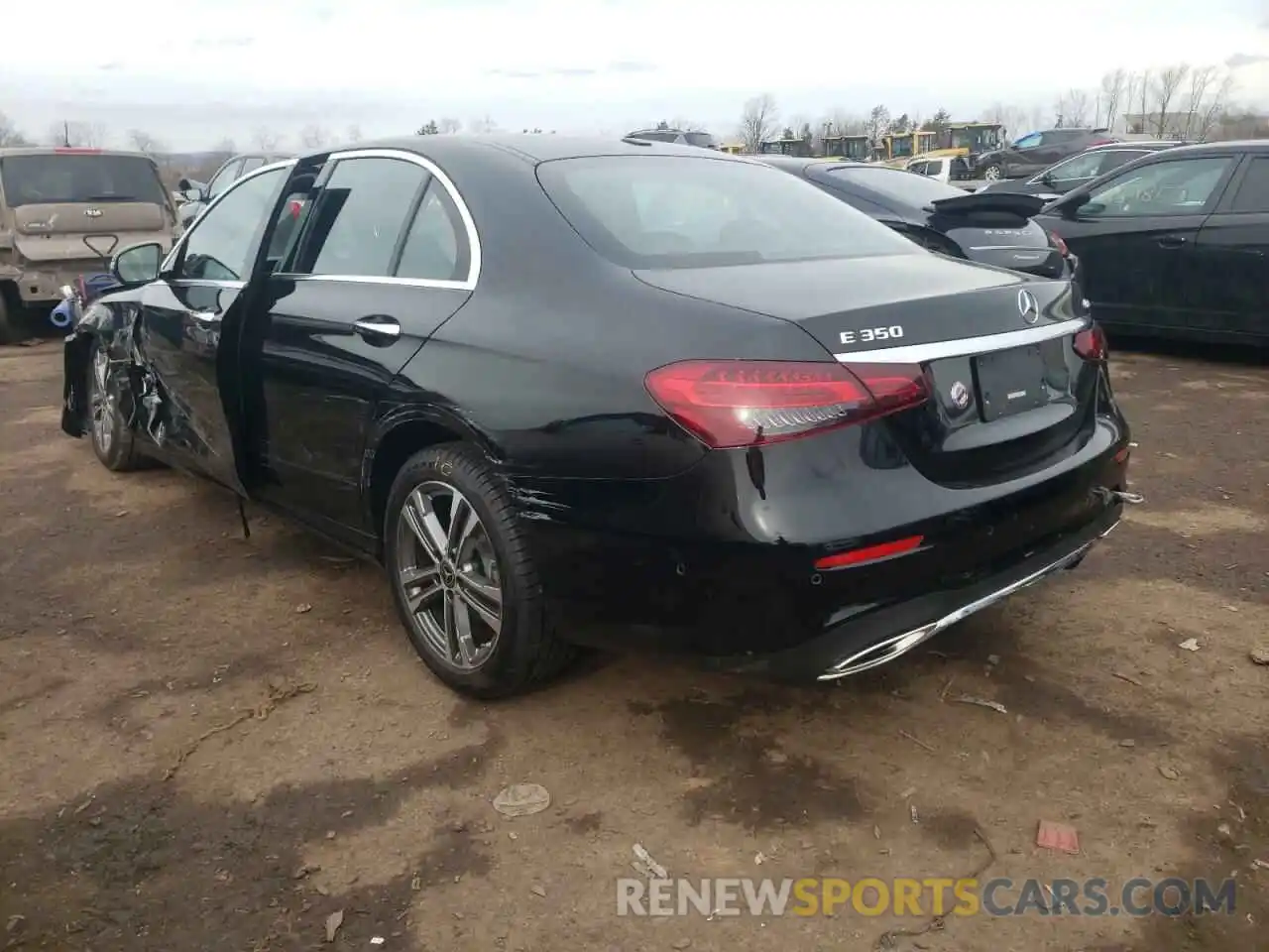 3 Photograph of a damaged car W1KZF8EB5MA966297 MERCEDES-BENZ E-CLASS 2021