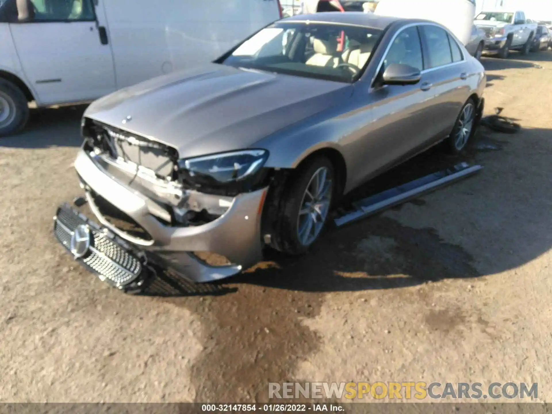 2 Photograph of a damaged car W1KZF8EB6MA917125 MERCEDES-BENZ E-CLASS 2021