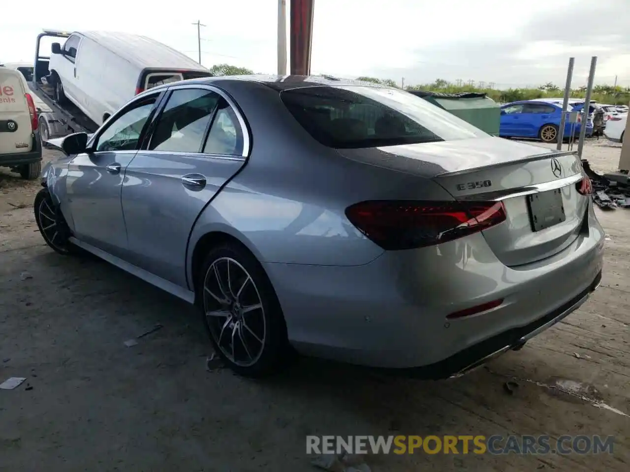 3 Photograph of a damaged car W1KZF8EB6MA920235 MERCEDES-BENZ E-CLASS 2021