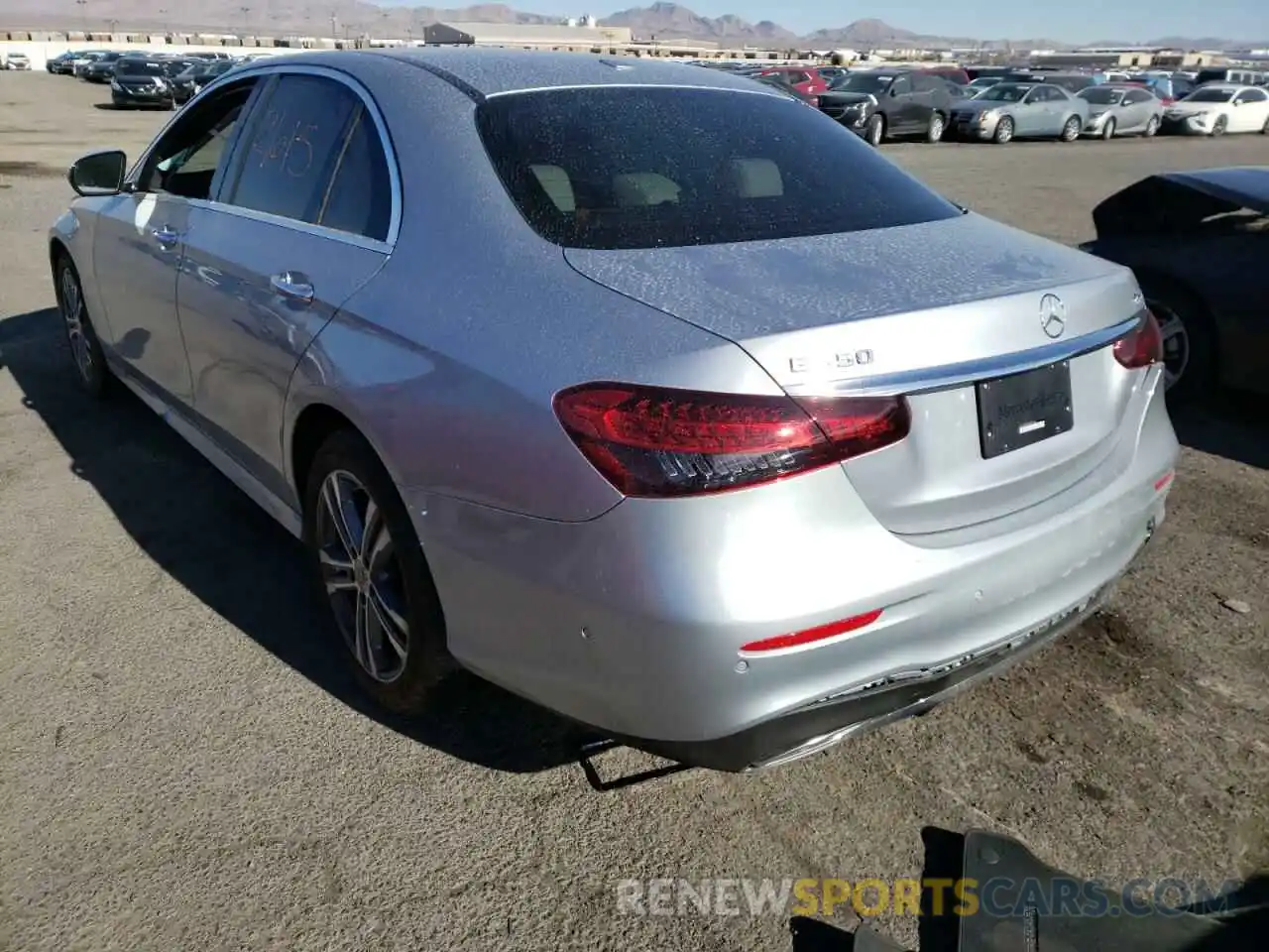 3 Photograph of a damaged car W1KZF8EB6MA929436 MERCEDES-BENZ E-CLASS 2021