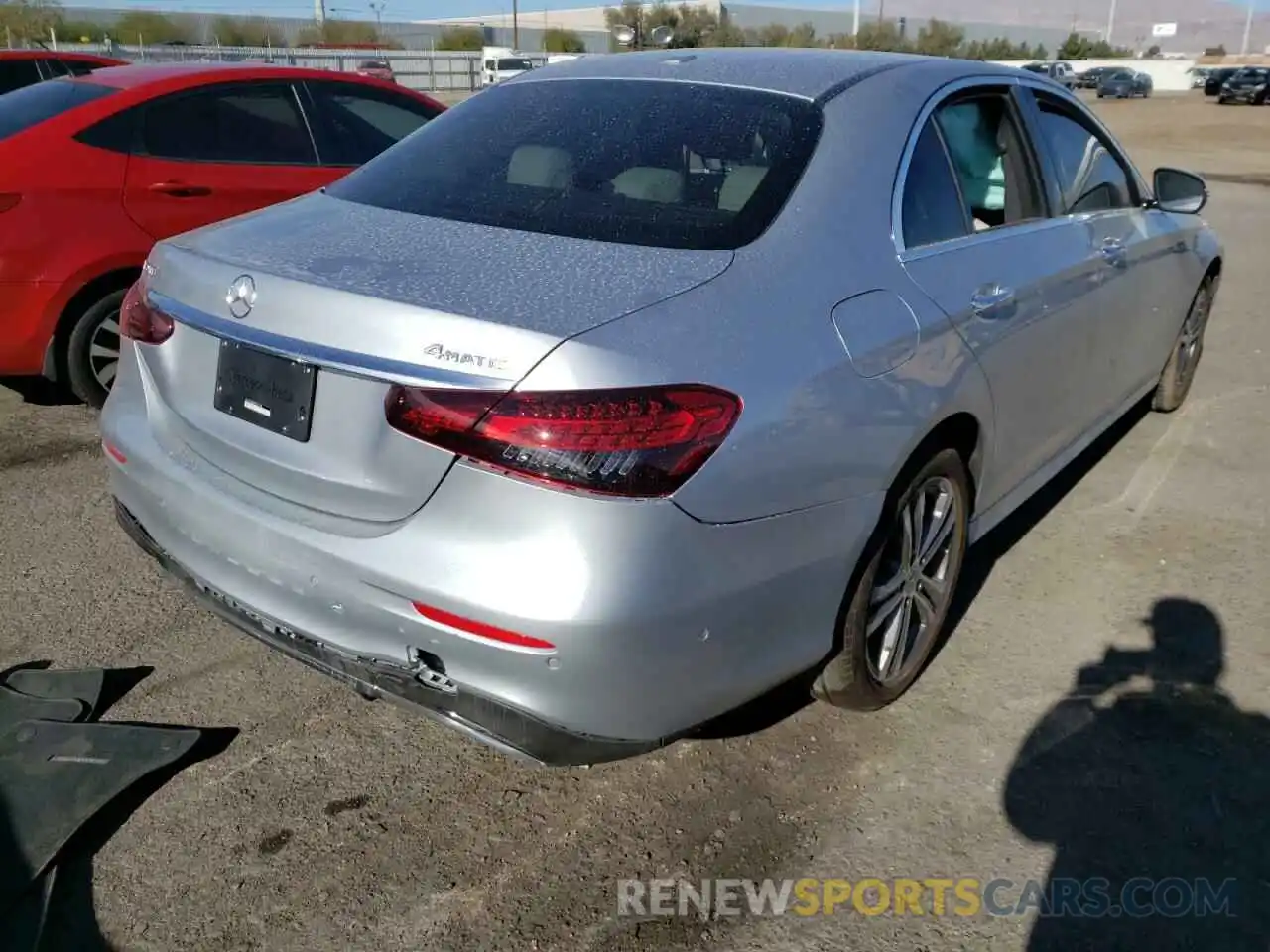 4 Photograph of a damaged car W1KZF8EB6MA929436 MERCEDES-BENZ E-CLASS 2021