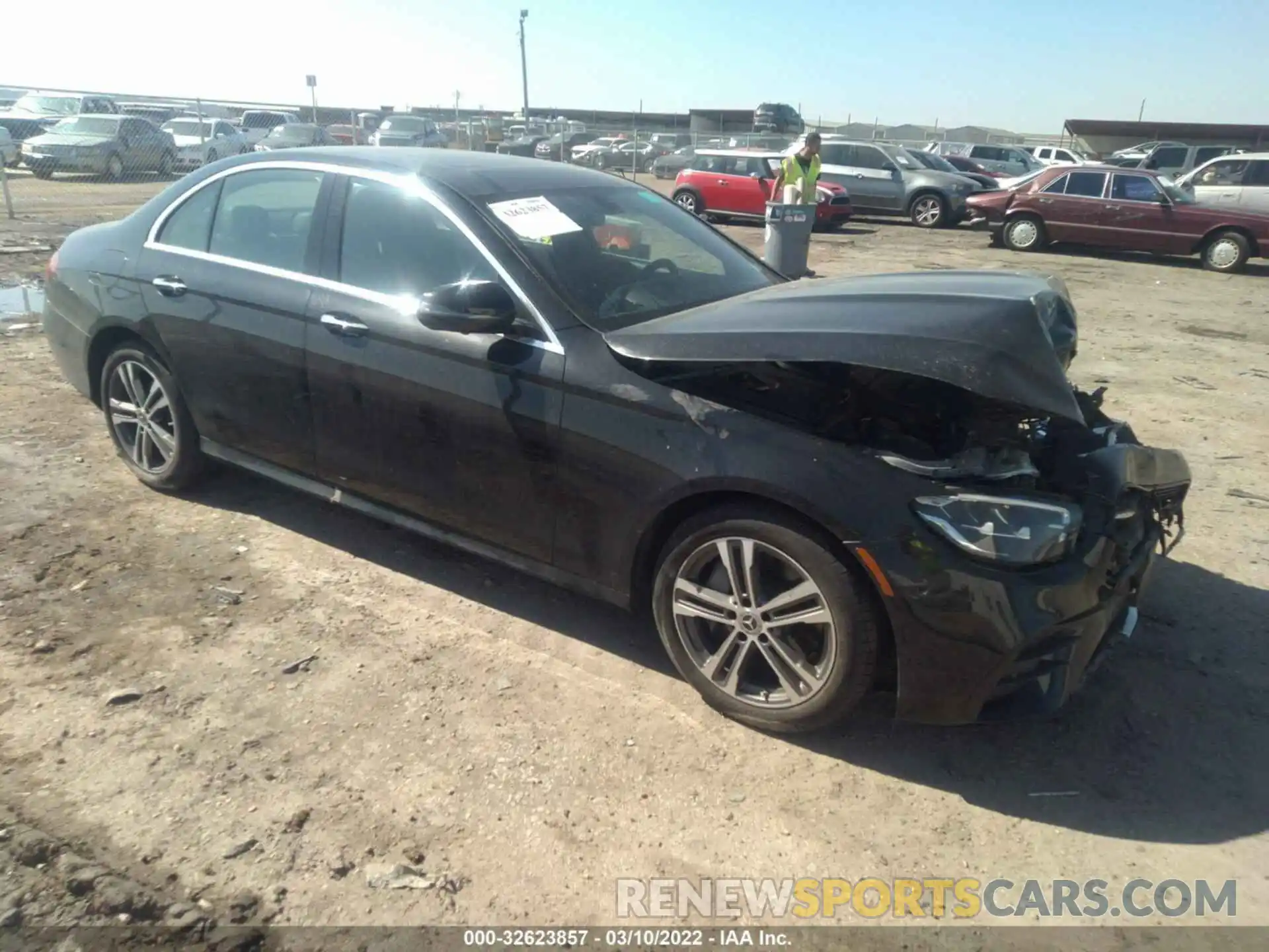 1 Photograph of a damaged car W1KZF8EB7MA885575 MERCEDES-BENZ E-CLASS 2021