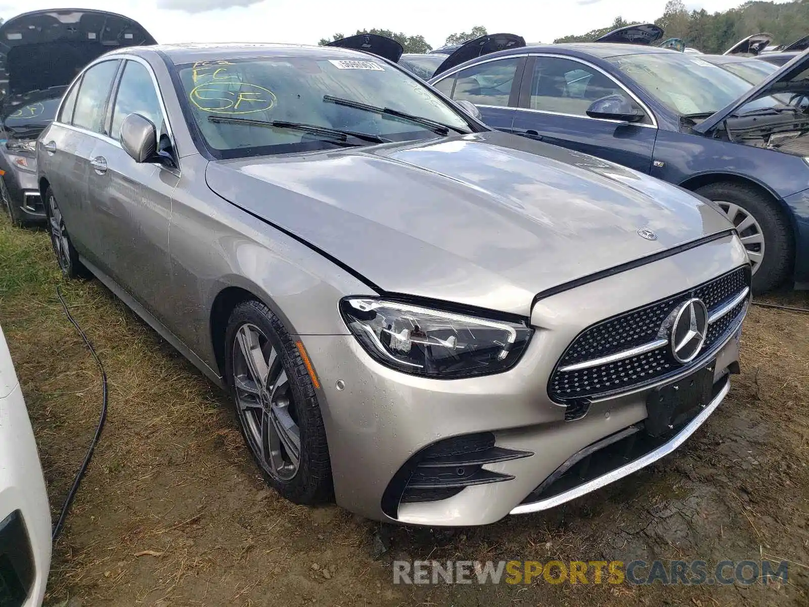 1 Photograph of a damaged car W1KZF8EB7MA894793 MERCEDES-BENZ E-CLASS 2021