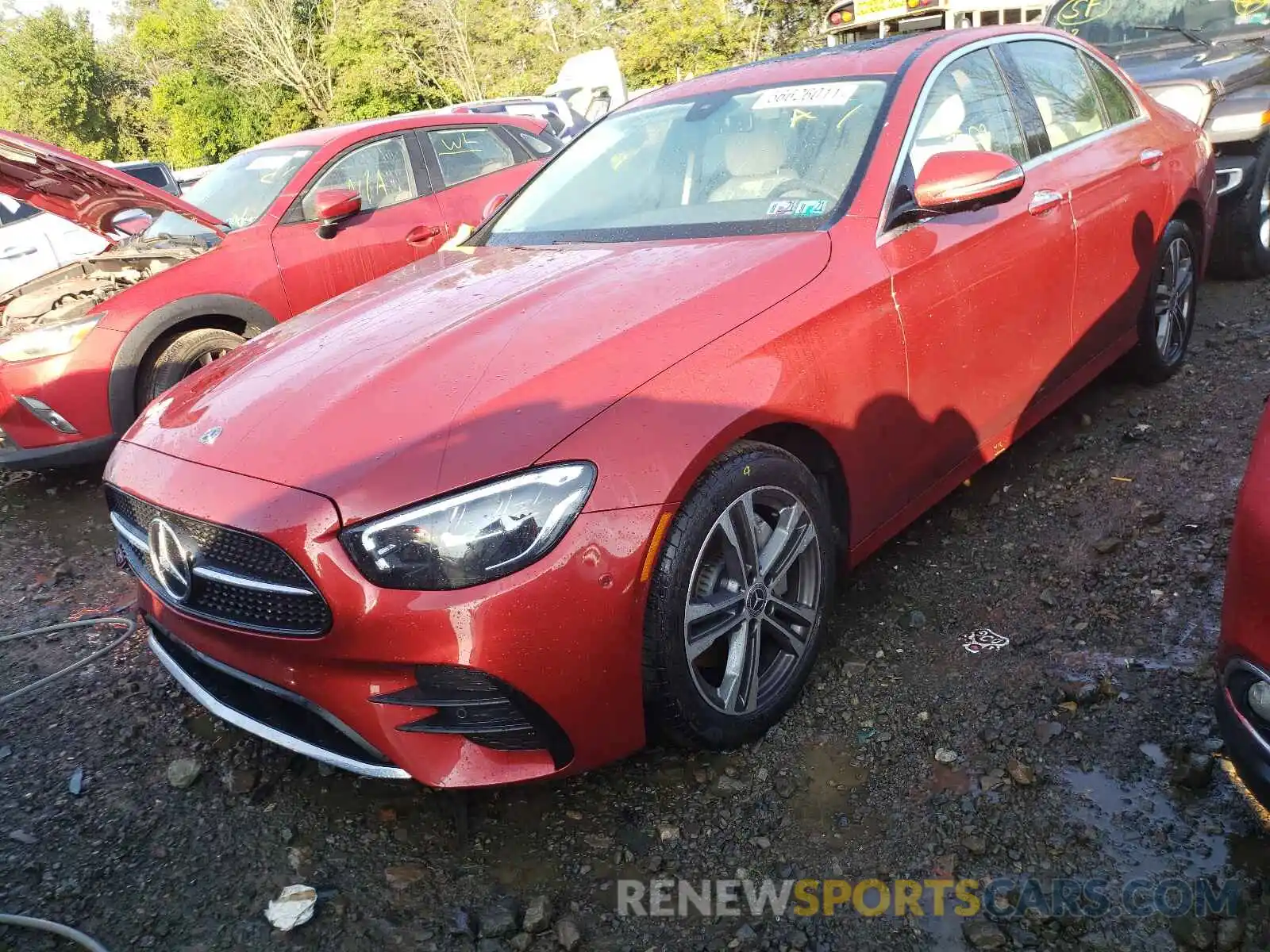 2 Photograph of a damaged car W1KZF8EB8MA882782 MERCEDES-BENZ E-CLASS 2021