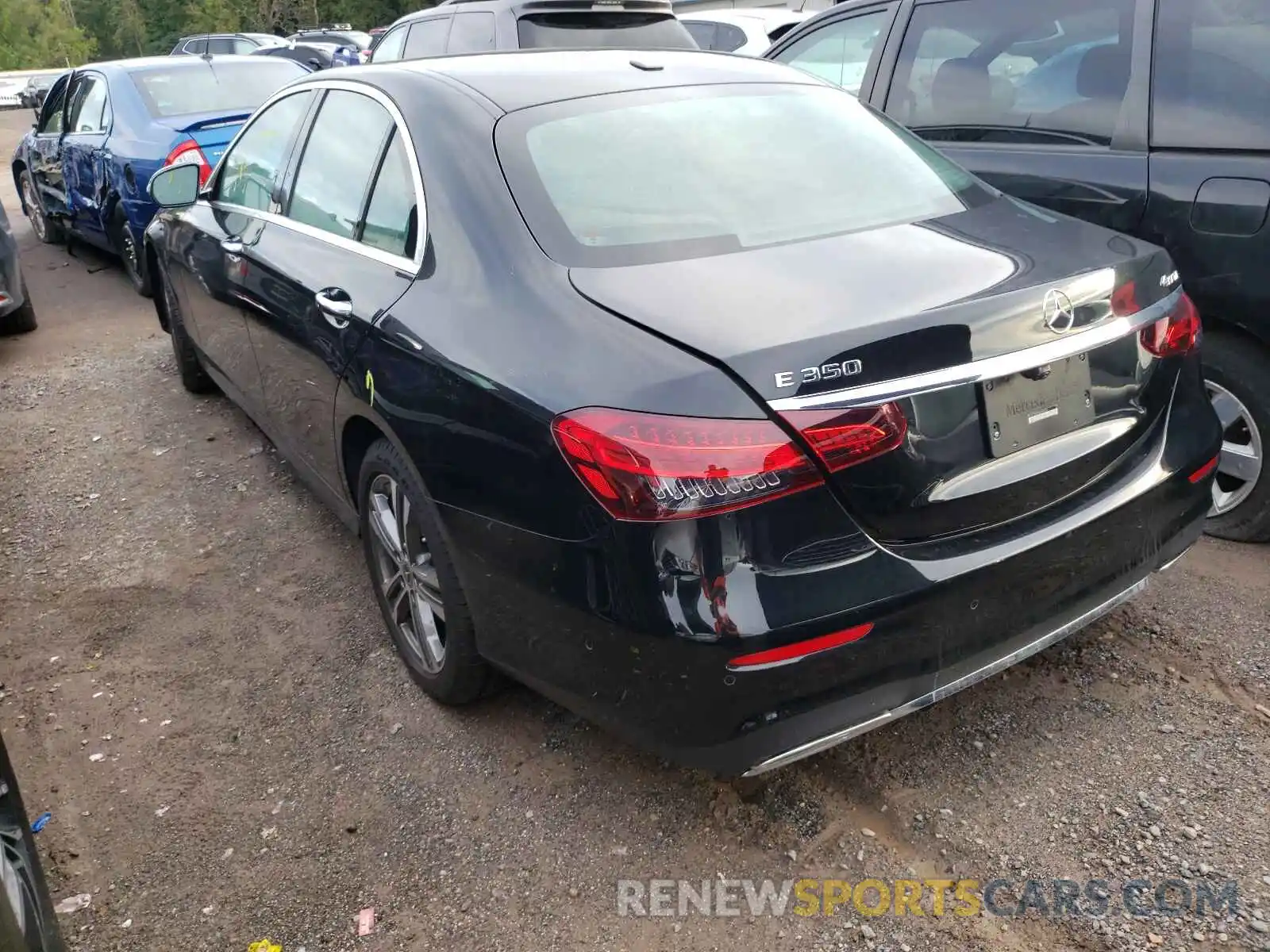 3 Photograph of a damaged car W1KZF8EB8MA895550 MERCEDES-BENZ E-CLASS 2021