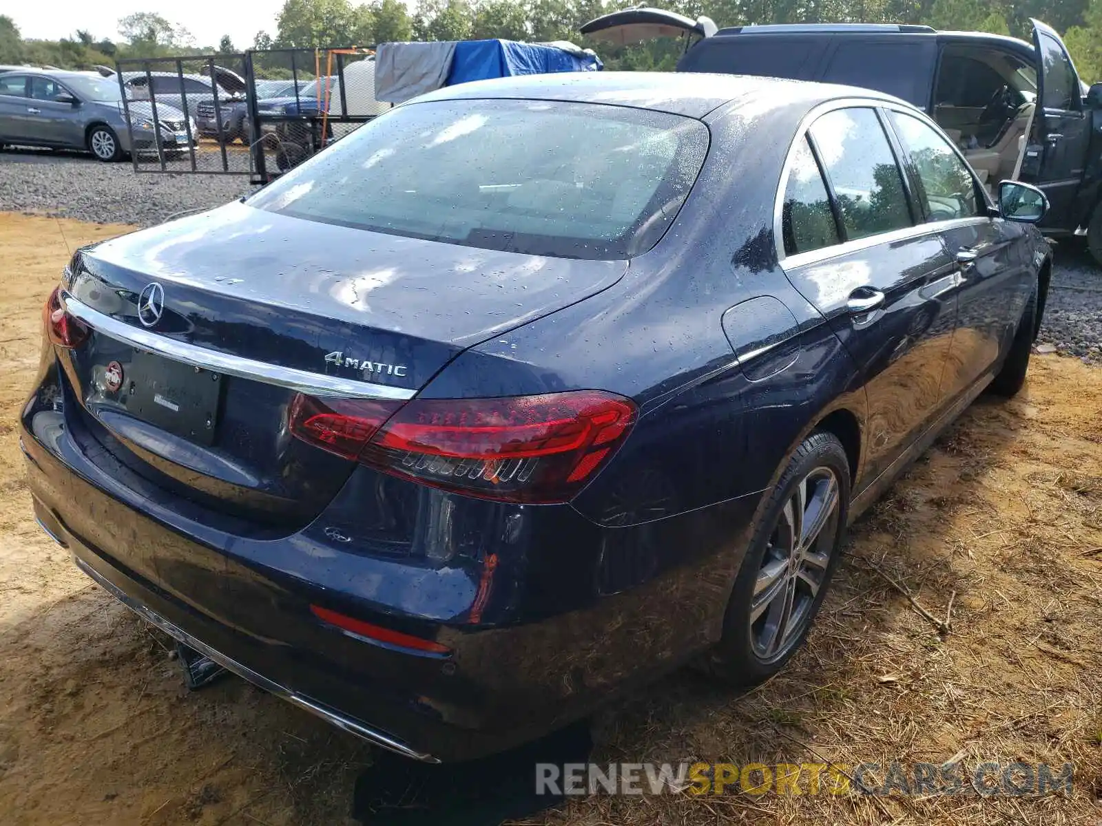 4 Photograph of a damaged car W1KZF8EB8MA897556 MERCEDES-BENZ E-CLASS 2021