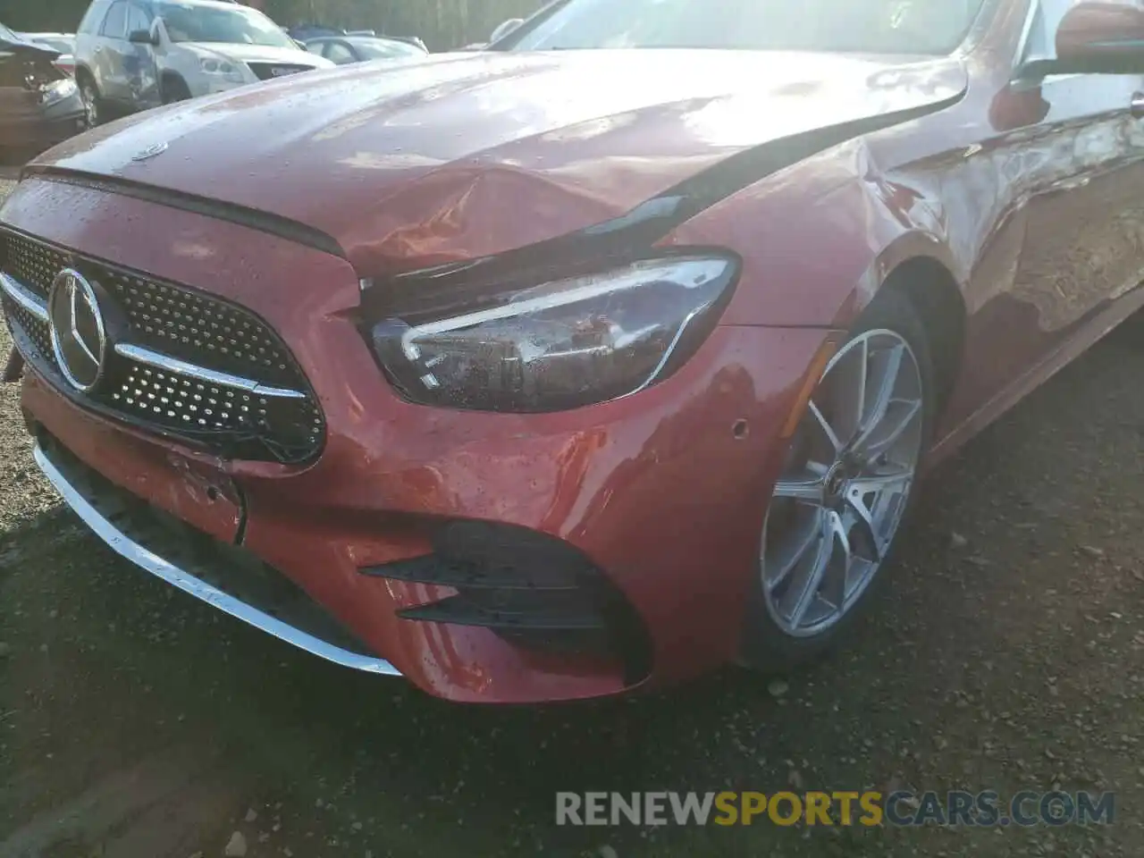 9 Photograph of a damaged car W1KZF8EB8MA952748 MERCEDES-BENZ E-CLASS 2021