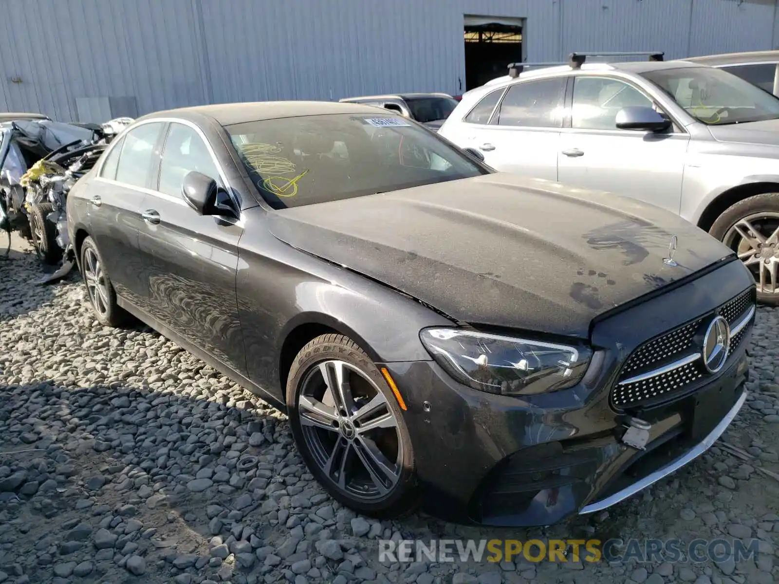 1 Photograph of a damaged car W1KZF8EB9MA894925 MERCEDES-BENZ E CLASS 2021