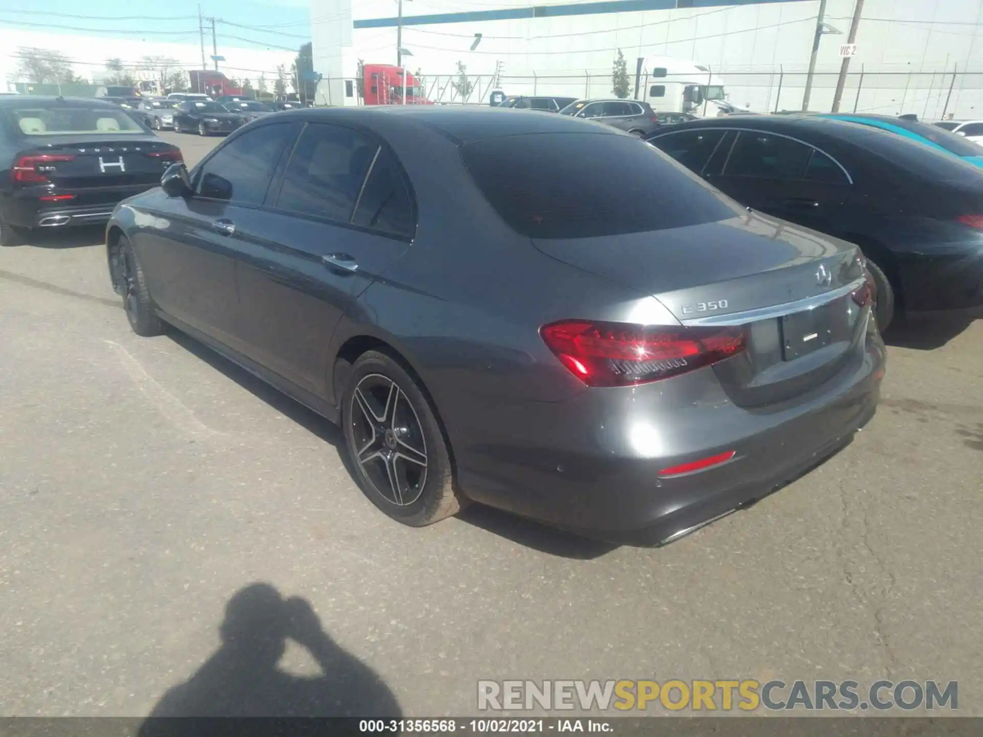 3 Photograph of a damaged car W1KZF8EB9MA963659 MERCEDES-BENZ E-CLASS 2021