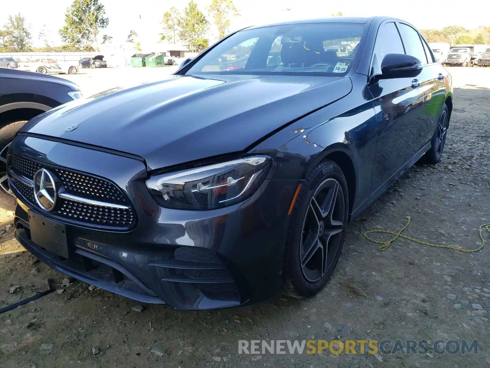 2 Photograph of a damaged car W1KZF8EBXMA886784 MERCEDES-BENZ E-CLASS 2021