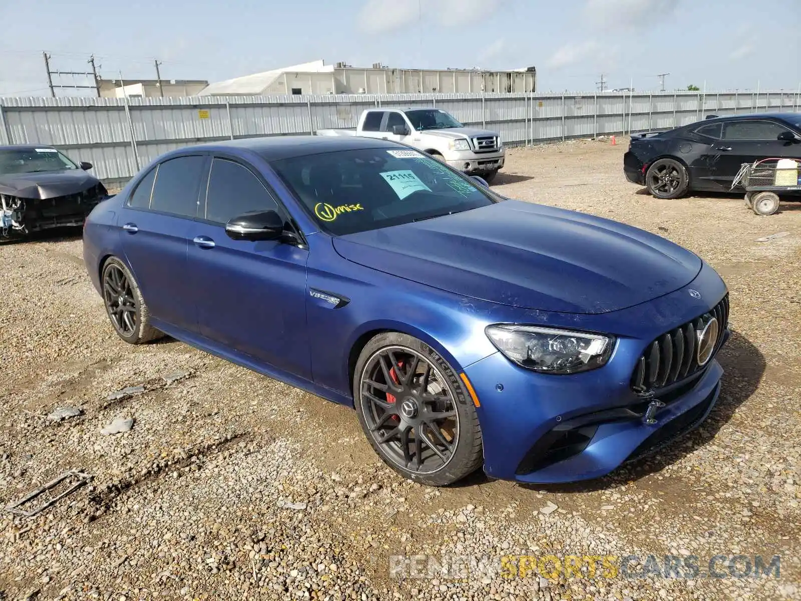 1 Photograph of a damaged car W1KZF8KB3MA884492 MERCEDES-BENZ E-CLASS 2021