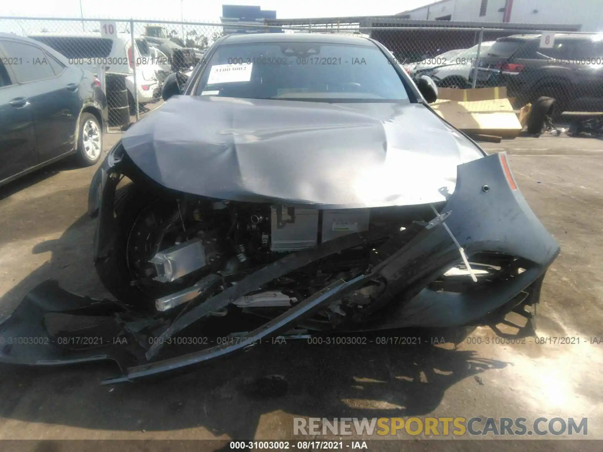 6 Photograph of a damaged car W1KZF8KB5MA928511 MERCEDES-BENZ E-CLASS 2021