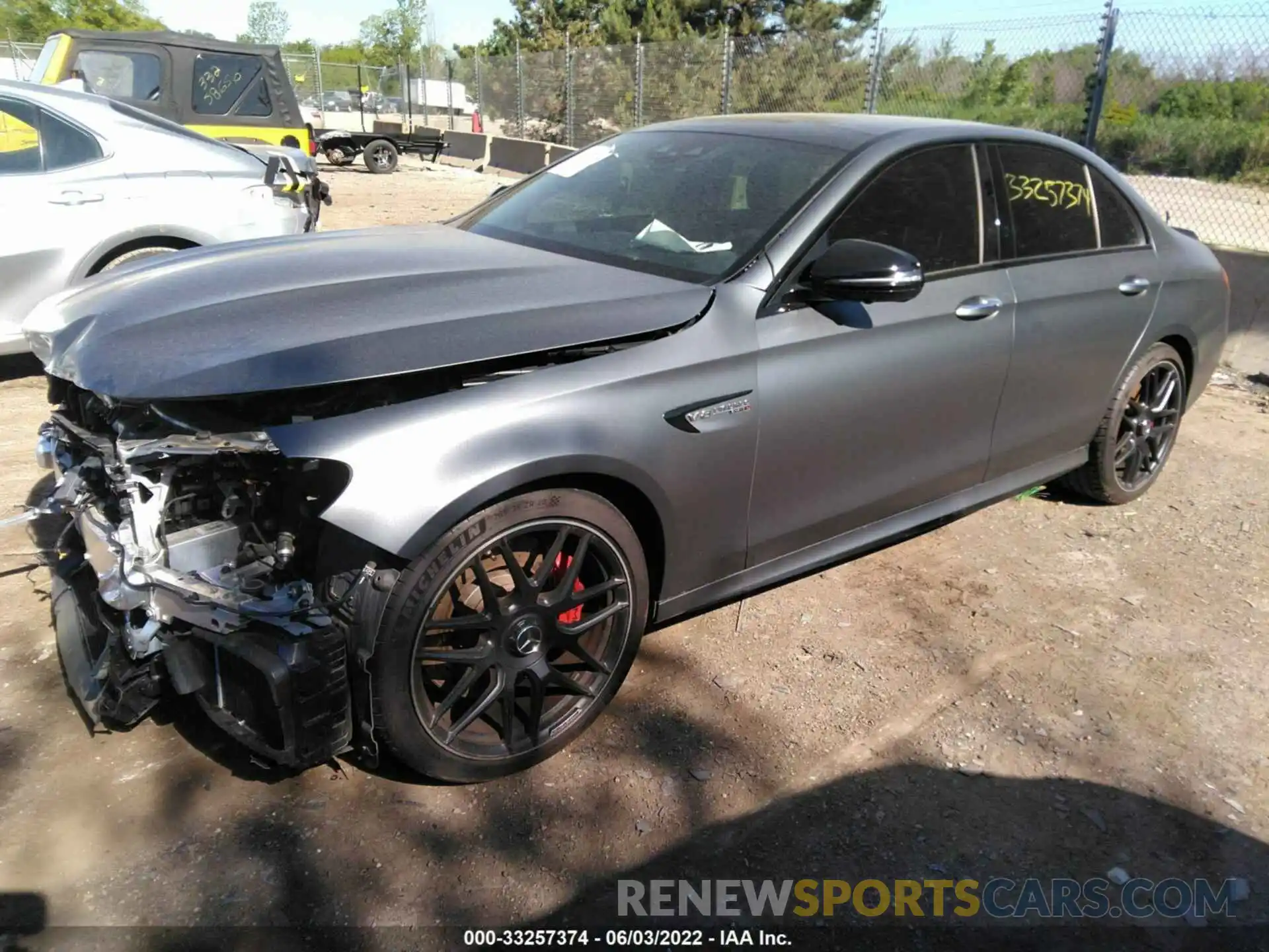 2 Photograph of a damaged car W1KZF8KB5MA988059 MERCEDES-BENZ E-CLASS 2021