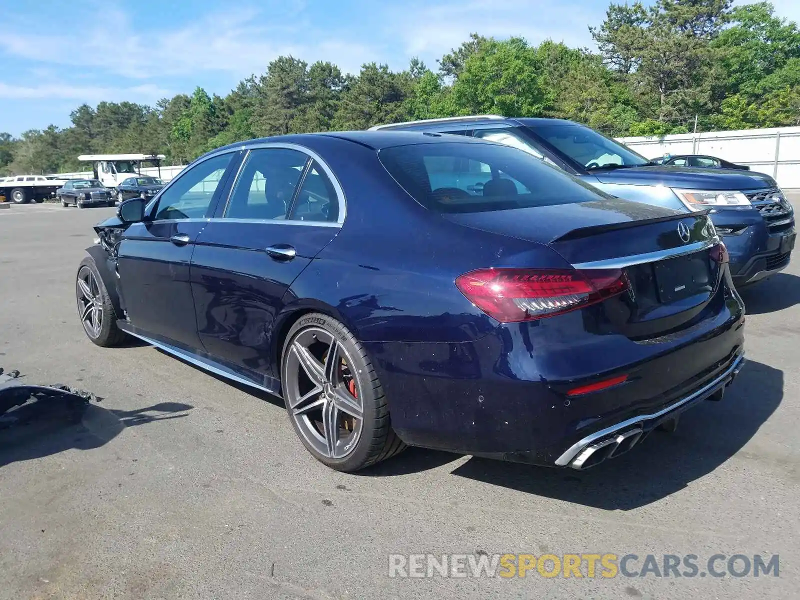 3 Photograph of a damaged car W1KZF8KB7MA930616 MERCEDES-BENZ E-CLASS 2021