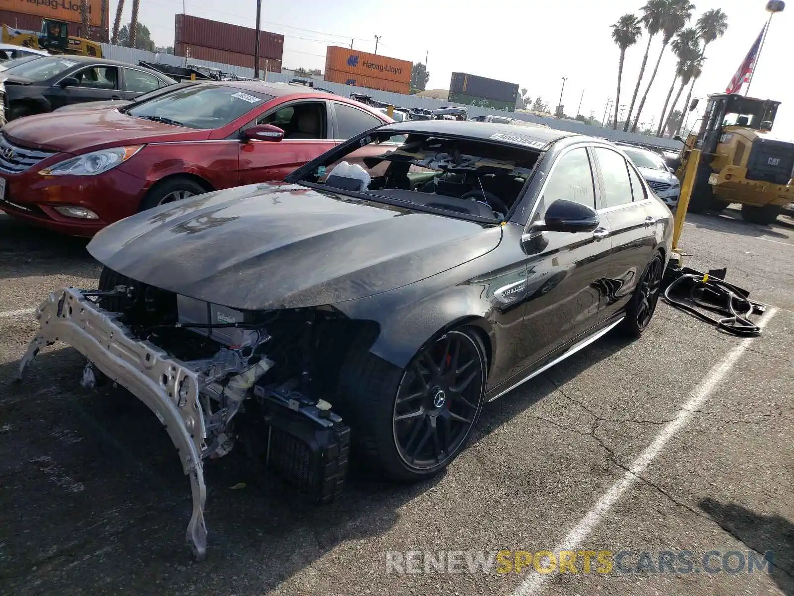 2 Photograph of a damaged car W1KZF8KB9MA939625 MERCEDES-BENZ E-CLASS 2021