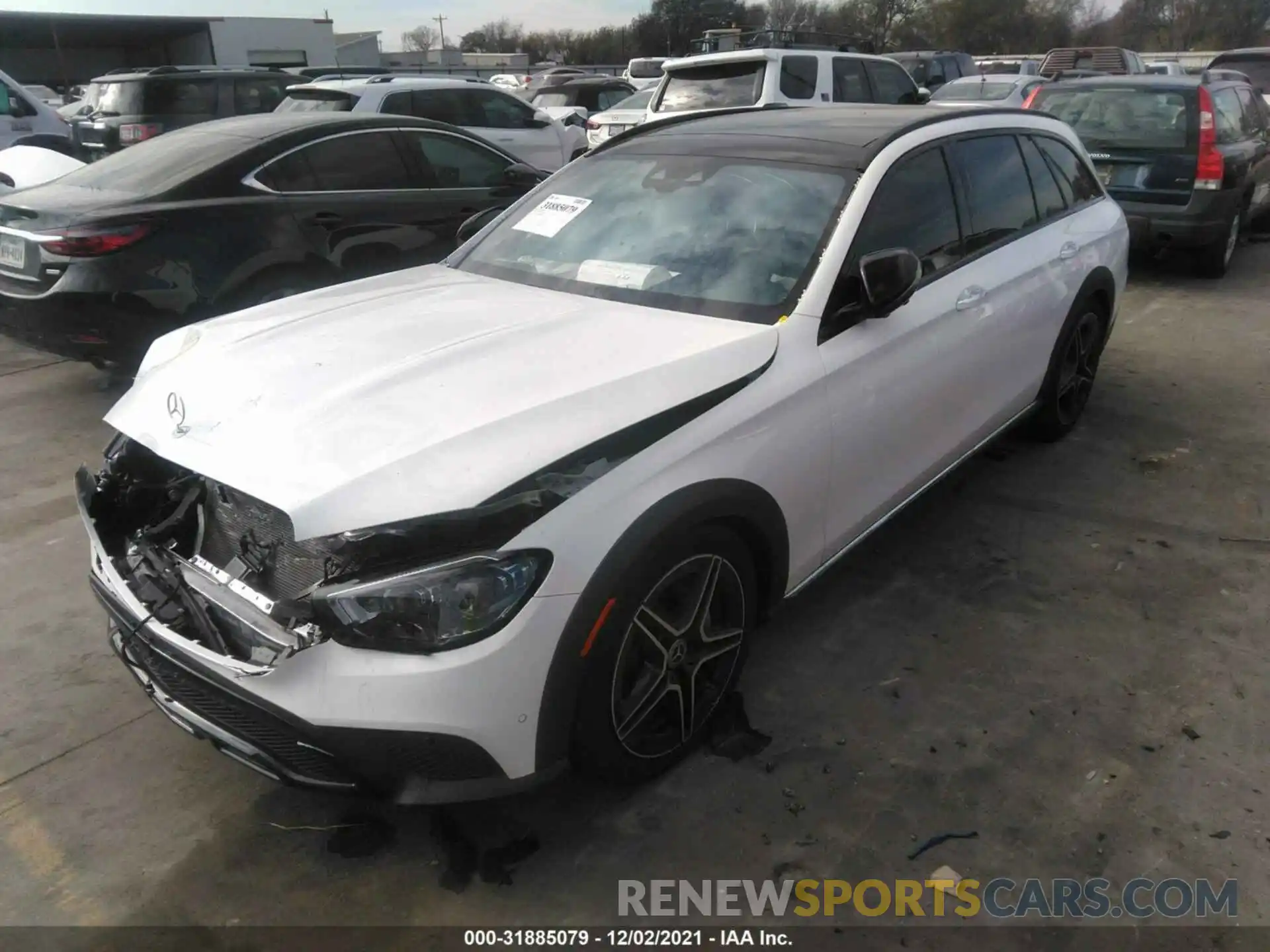 2 Photograph of a damaged car W1KZH6AB0MA948066 MERCEDES-BENZ E-CLASS 2021