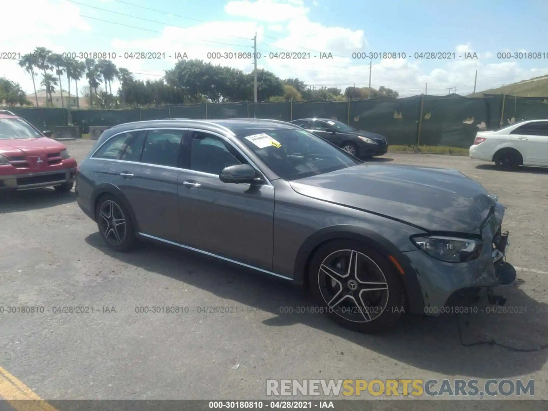 1 Photograph of a damaged car W1KZH6AB8MA938059 MERCEDES-BENZ E-CLASS 2021