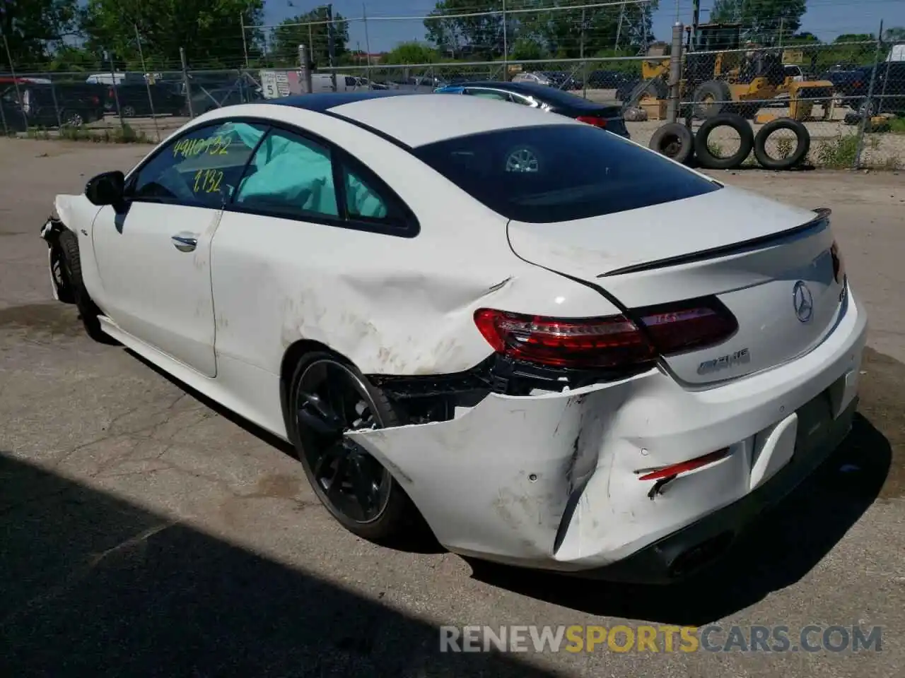 3 Photograph of a damaged car W1K1J6BB0NF179282 MERCEDES-BENZ E-CLASS 2022